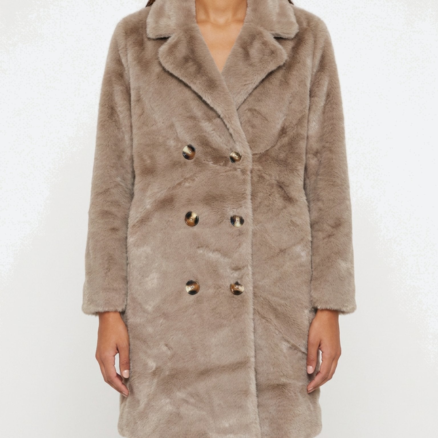 M JEANS MINKY JACKET FUR OUTERWEAR 135 EARTH
