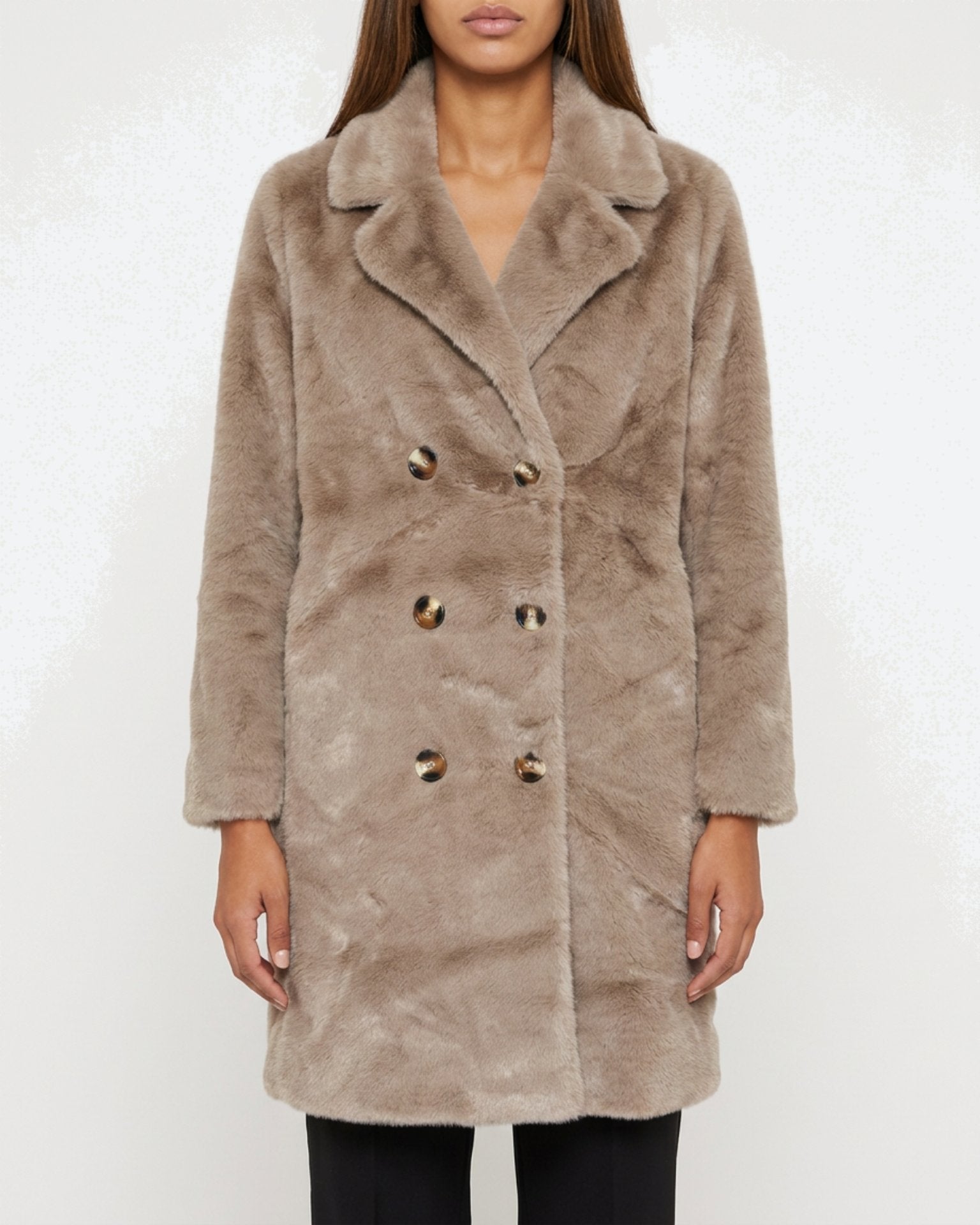 M JEANS MINKY JACKET FUR OUTERWEAR 135 EARTH
