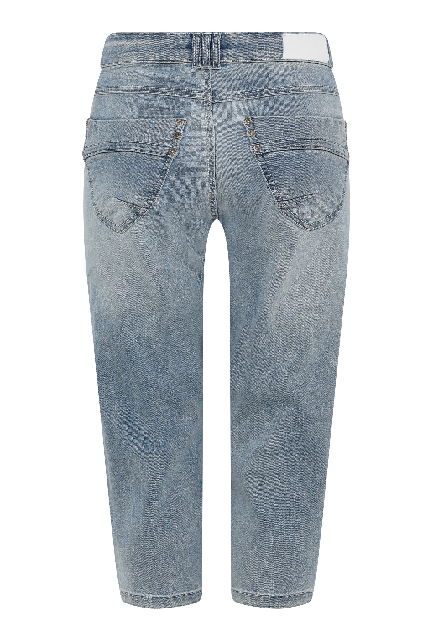 DNYcph PLUS SIZE MODY DENIM PIRAT PANTS 3/4 9196 LIGHT BLUE USED