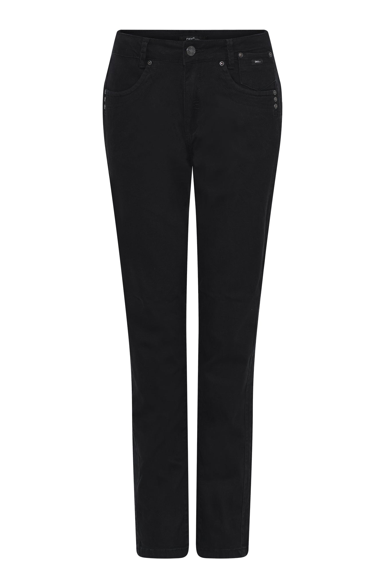DNYcph Plus Size Mody Twill Jeans DENIM/TWILL 80 BLACK