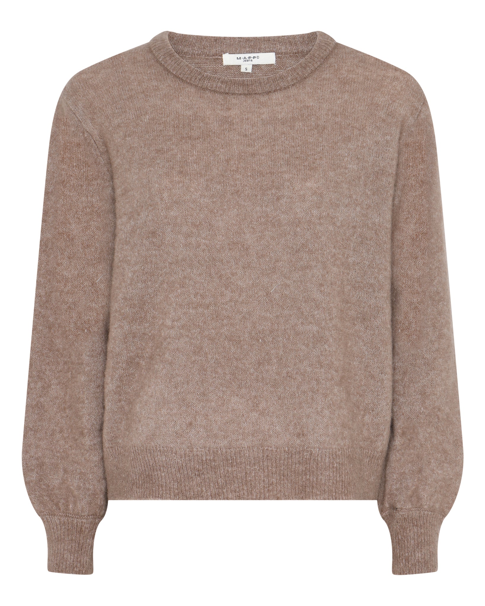 MAPP MOHAIR R/NECK KNITWEAR 135 EARTH