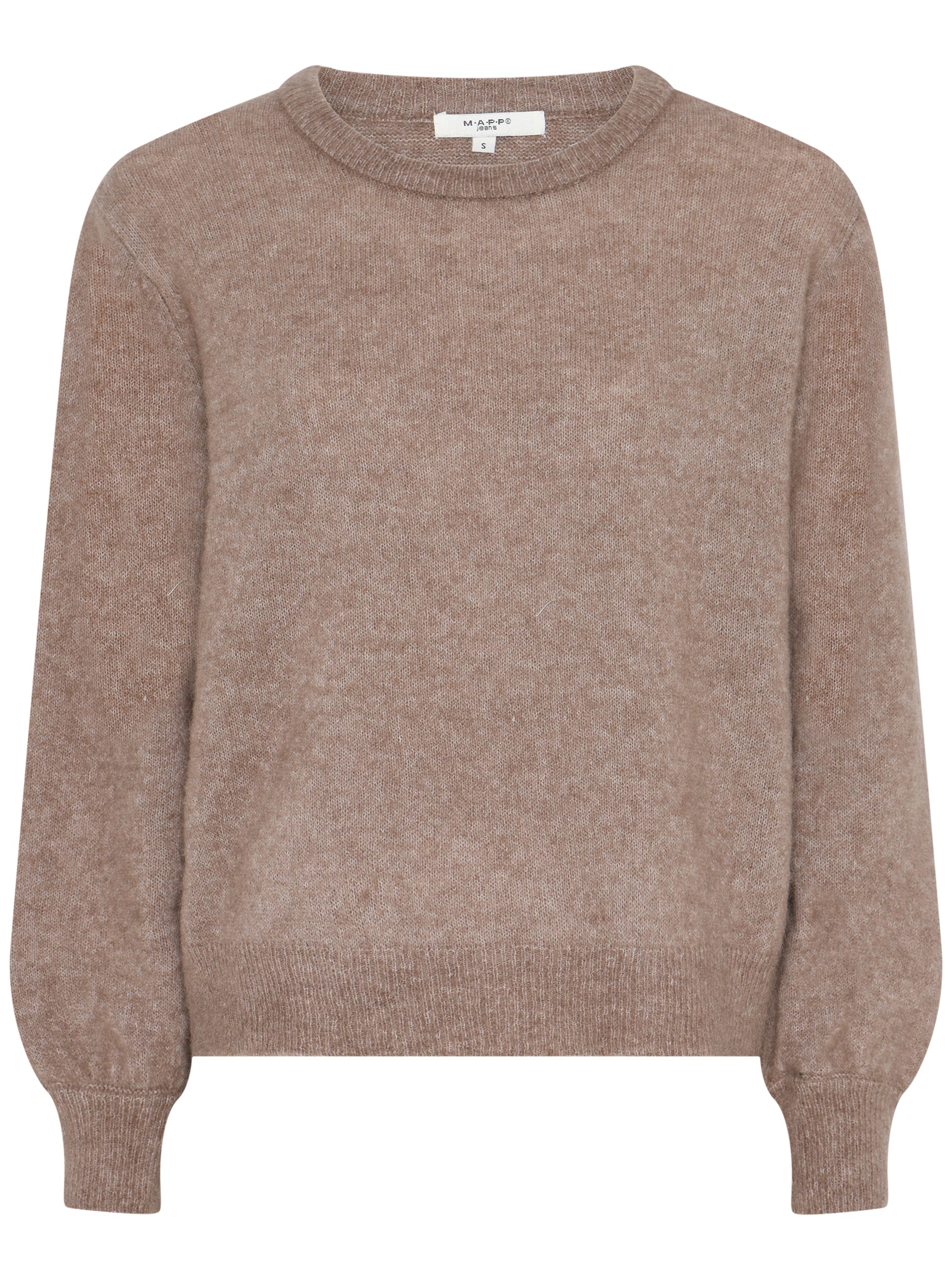 MAPP MOHAIR R/NECK KNITWEAR 135 EARTH