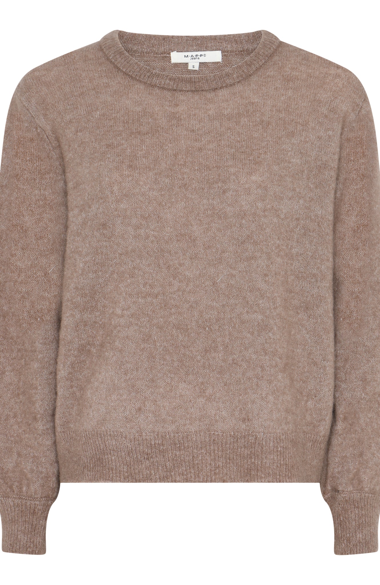 MAPP MOHAIR R/NECK KNITWEAR 135 EARTH