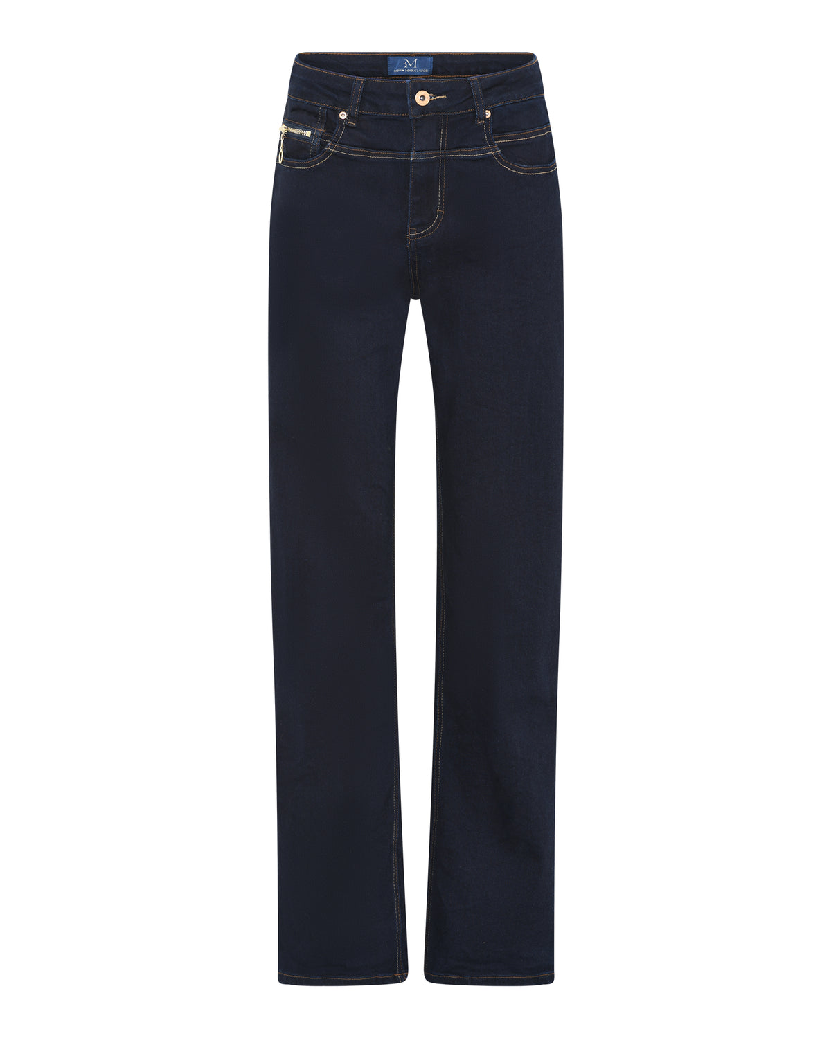 M JEANS Macy Straight Denim Jeans DENIM/TWILL 98 DARK BLUE
