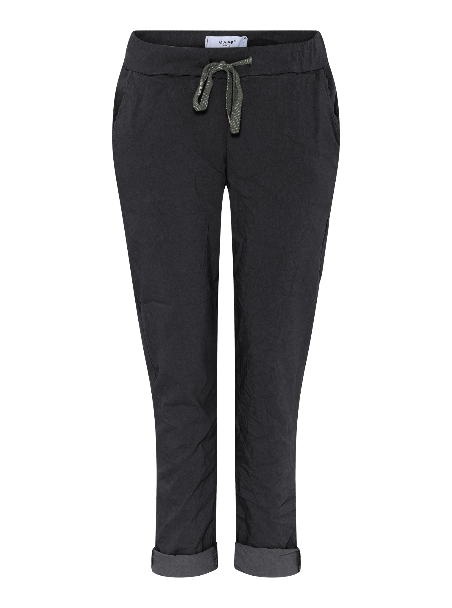 M JEANS Magic Solid Pant PANTS 80 BLACK