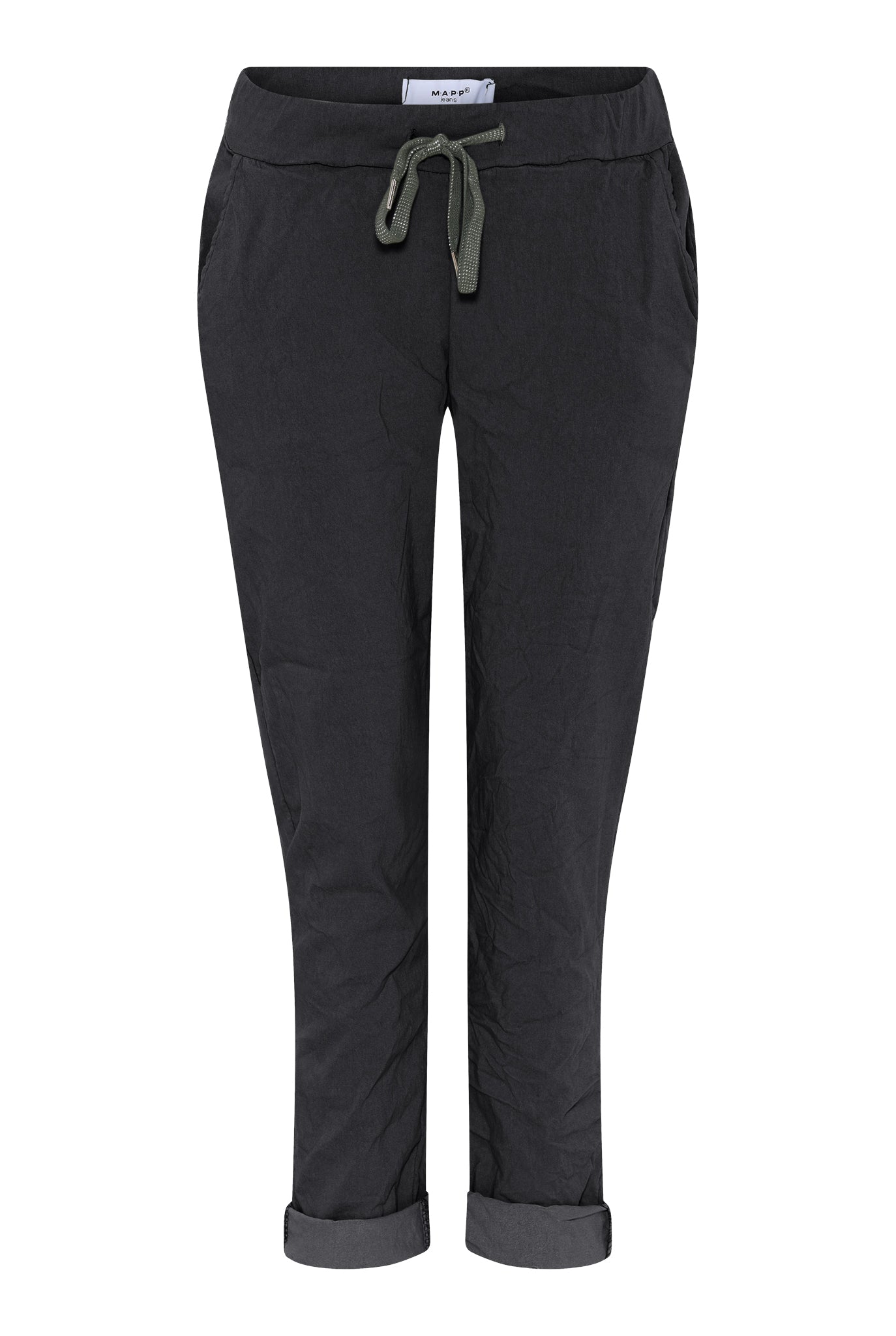 M JEANS Magic Solid Pant PANTS 80 BLACK