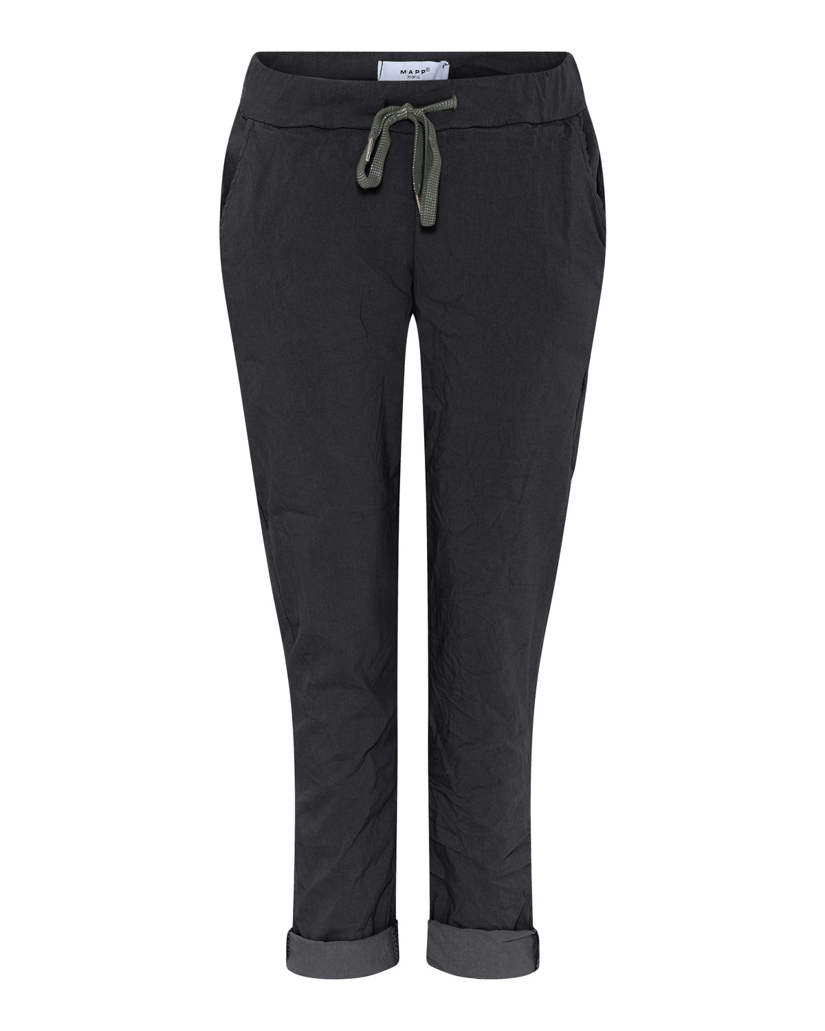 M JEANS Magic Solid Pant PANTS 80 BLACK