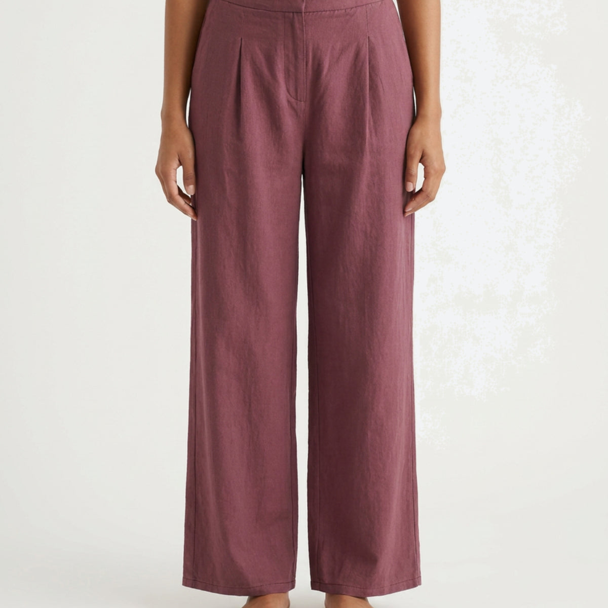 M JEANS Magic Wide Pant PANTS 400 BORDEAUX