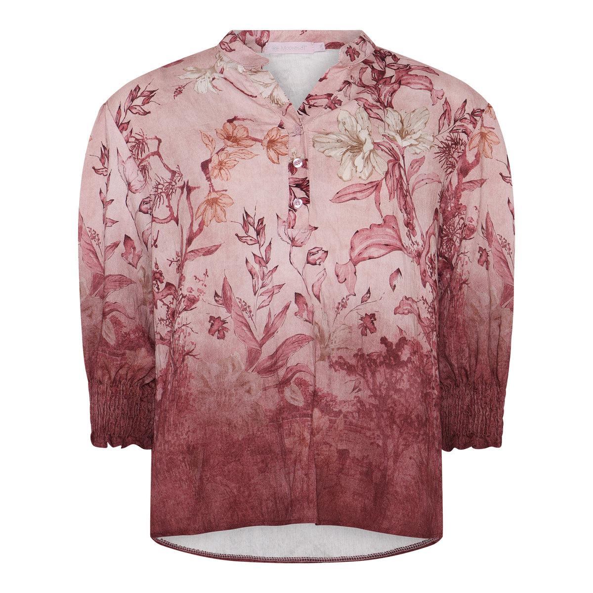 MOONDUST Moondust Bella Blouse | Floral Blouse BLOUSE/SHIRT 303 ROSE