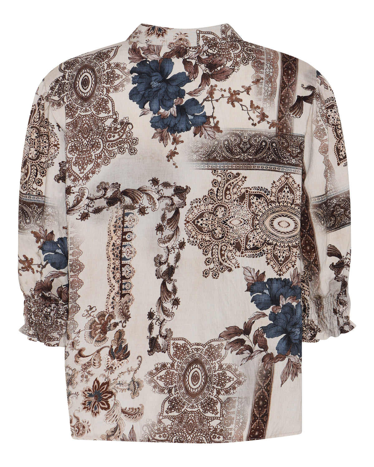 MOONDUST Moondust Bella Garden Blouse | Printed Blouse BLOUSE/SHIRT 20 OFF WHITE