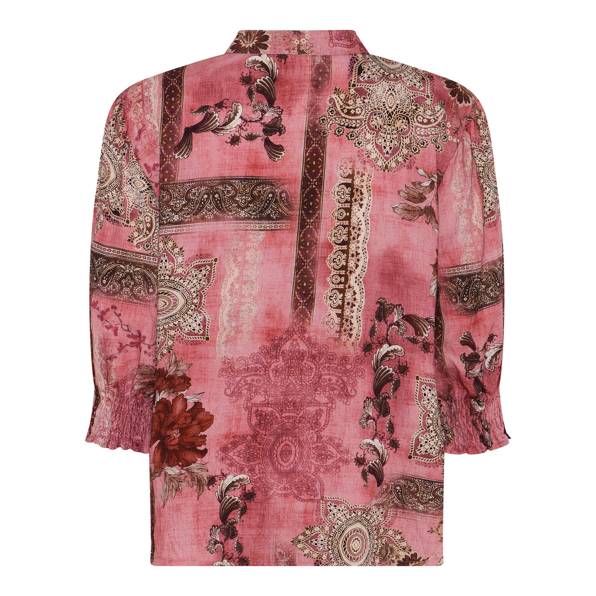 MOONDUST Moondust Bella Garden Blouse | Printed Blouse BLOUSE/SHIRT 303 ROSE