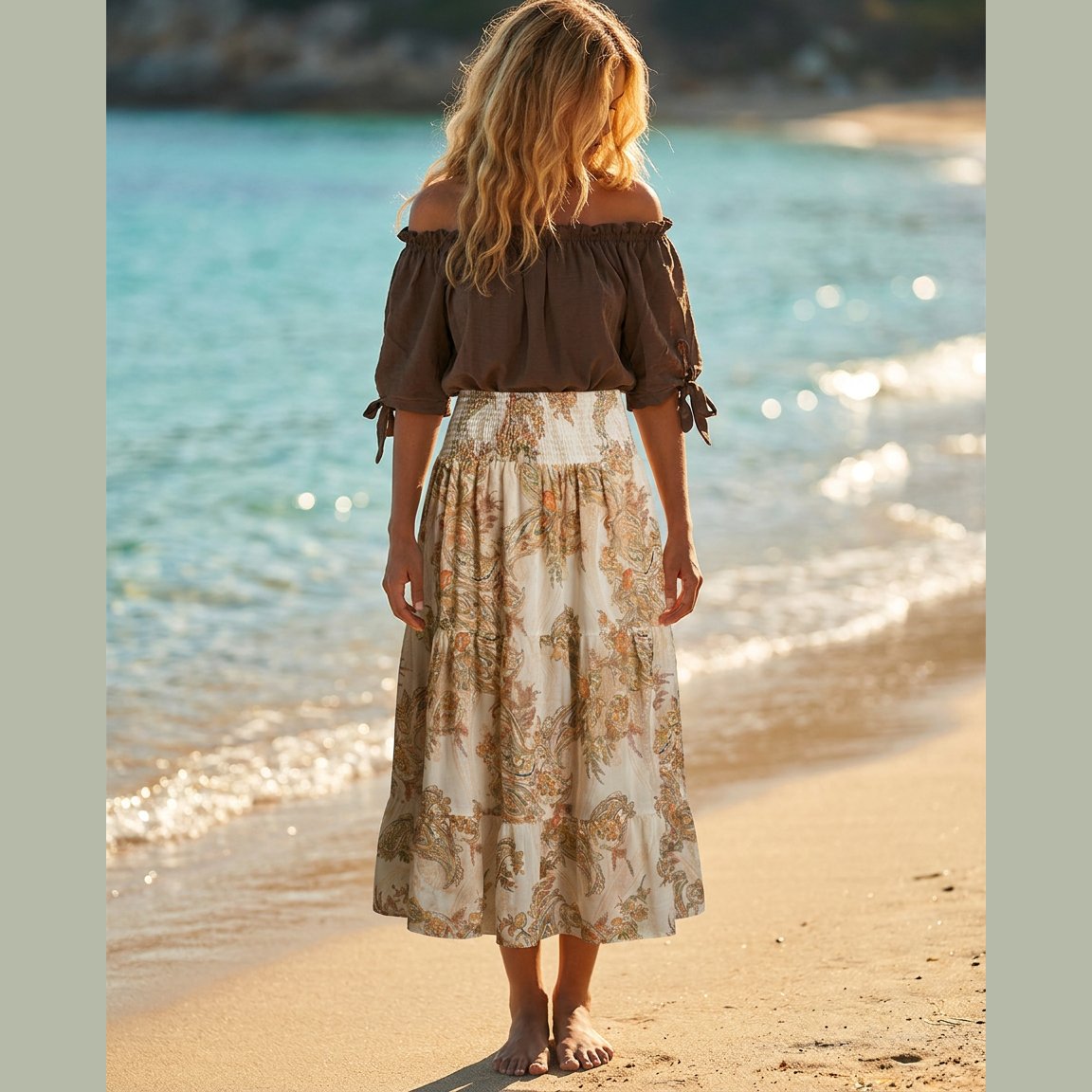 MOONDUST Moondust Ida T-Shirt | Ruffle Neck Top TOP/T-SHIRT