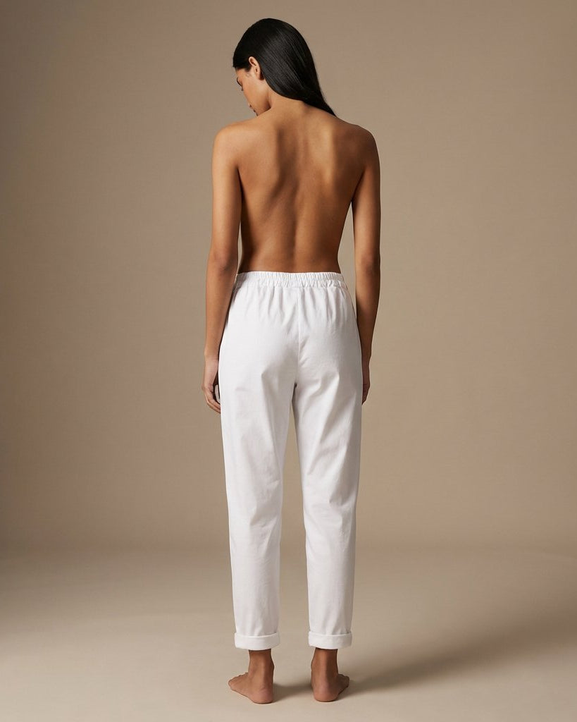 MOONDUST Line Chino Pant | Moondust PANTS 10 WHITE