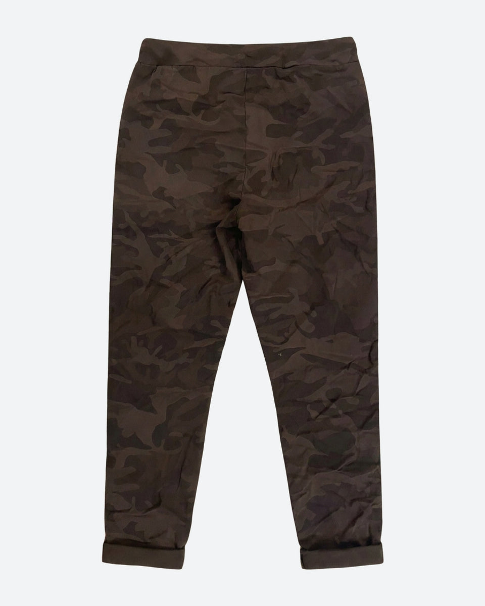 MOONDUST Moondust Magic Solid Pant | Stretch Pants PANTS 129 CHOCOLATE
