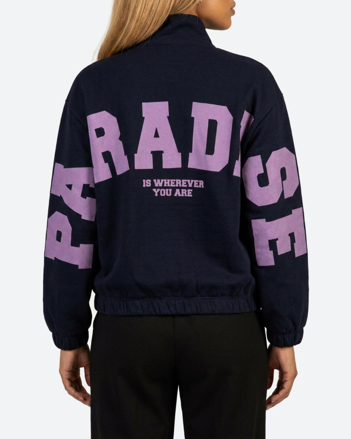 MOONDUST Moondust Paradise Sweat | Zip Front Relaxed Sweatshirt BLOUSE/SHIRT