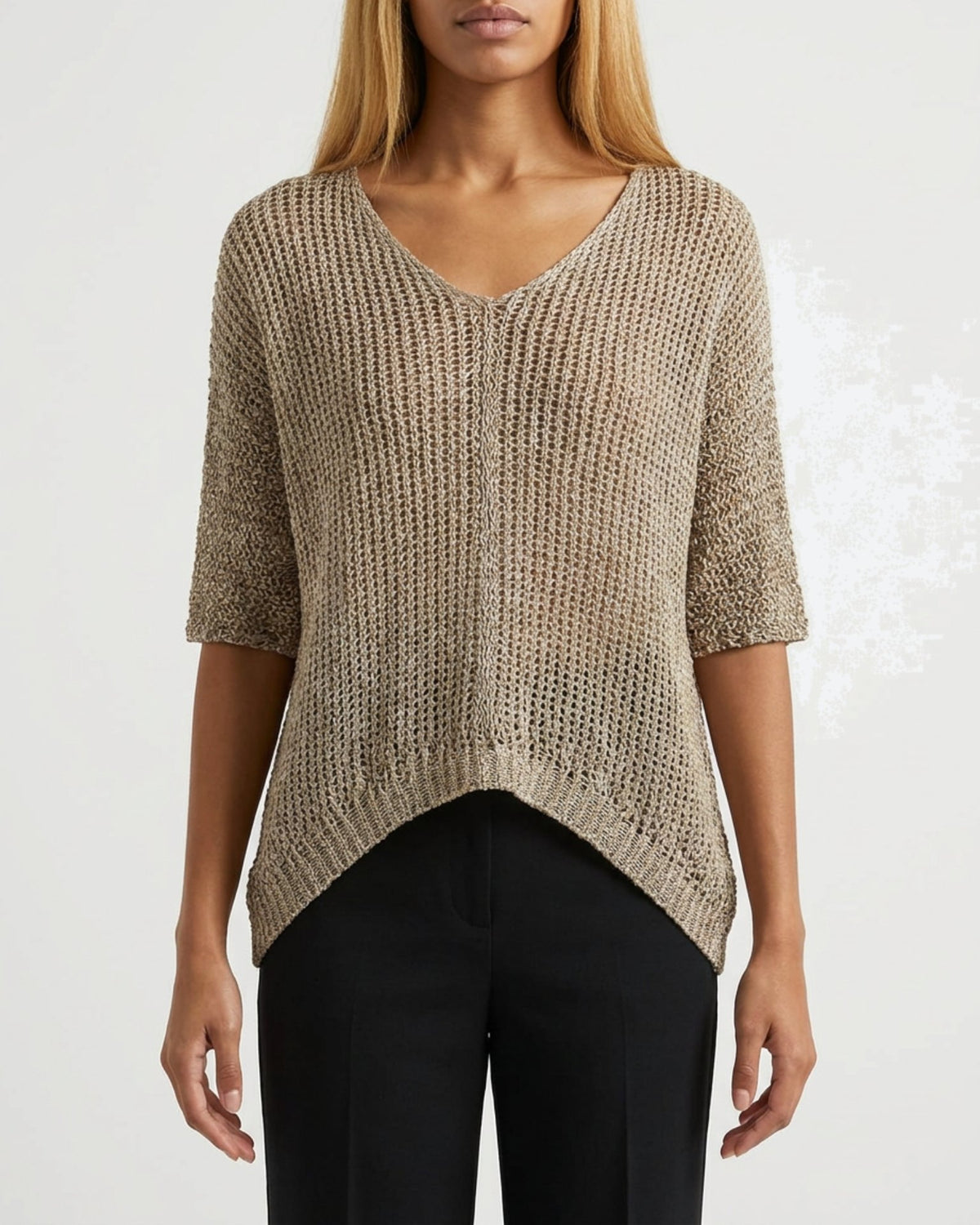 MOONDUST Moondust Verona Knit | Lightweight Relaxed Fit Sweater KNITWEAR 27 SAND