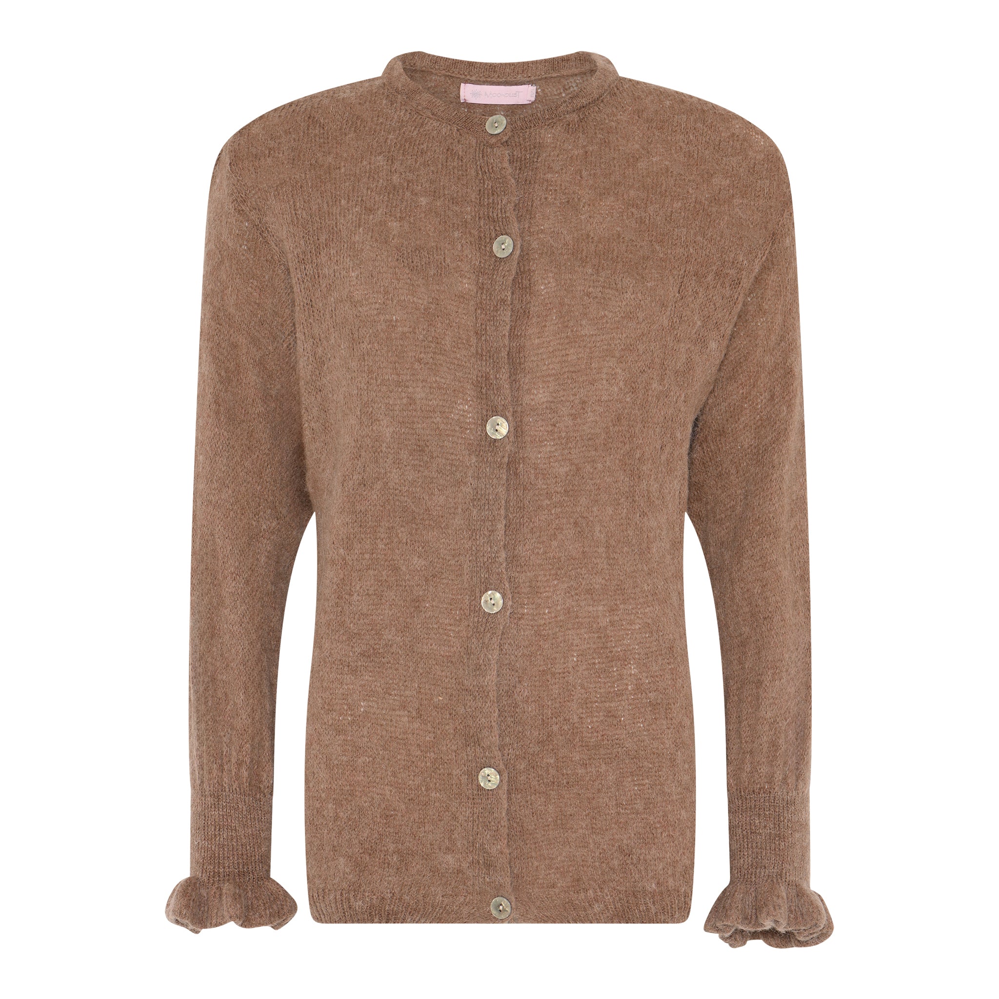 MOONDUST Moondust Vivi Lana Cardigan | Knit Cardigan KNITWEAR 136 FANGO