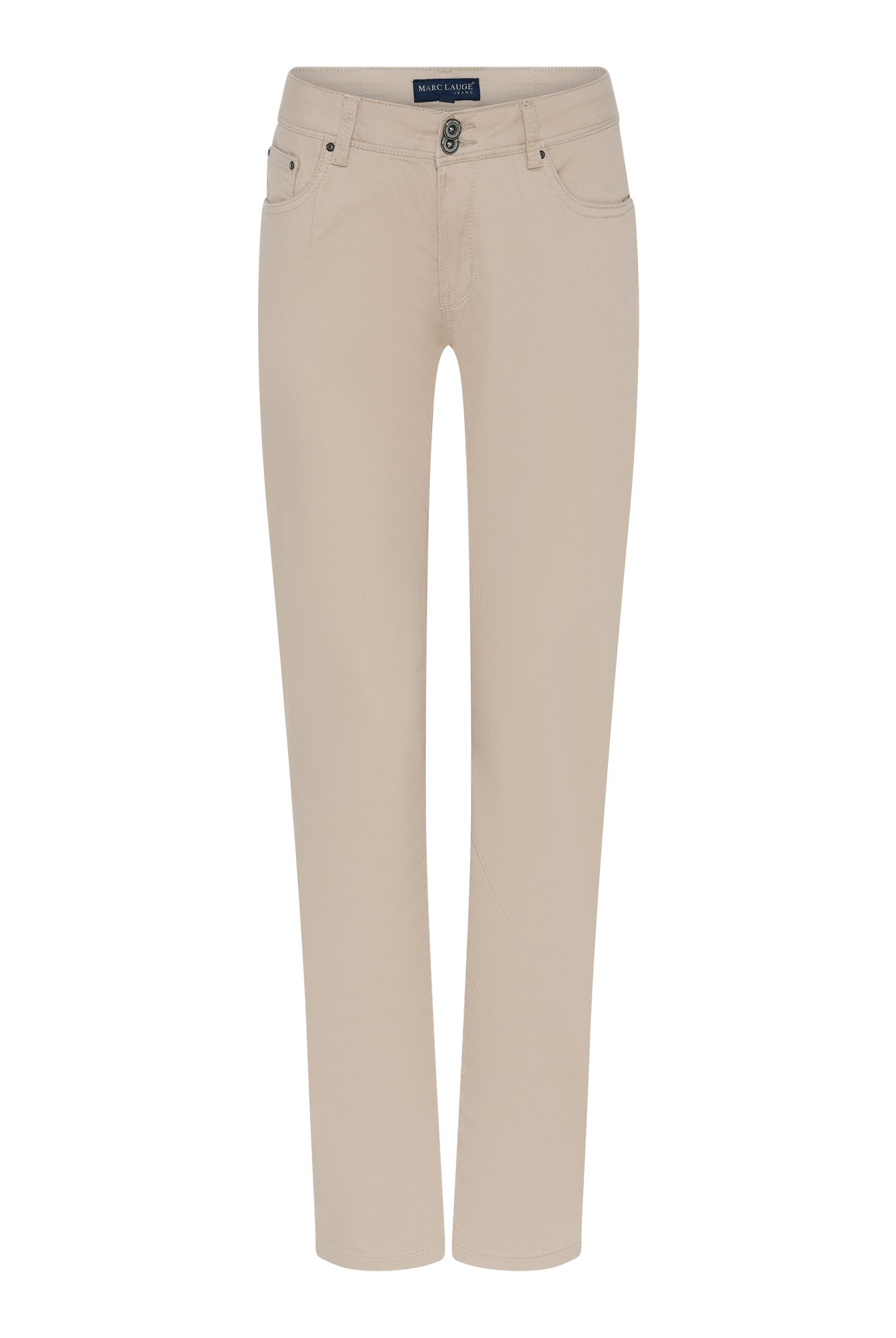 MARC LAUGE NEW TINA TWILL JEANS DENIM/TWILL 27 SAND