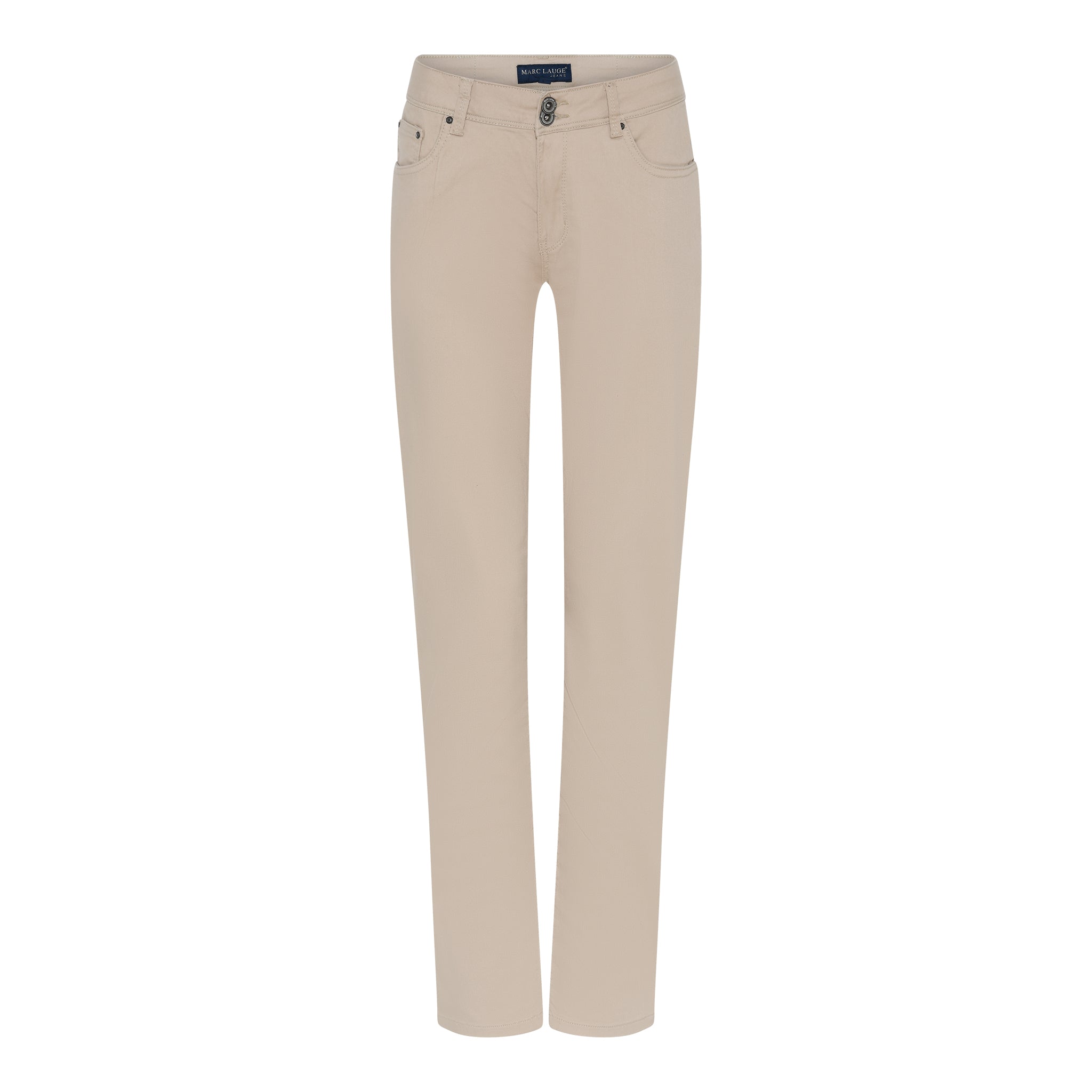 MARC LAUGE NEW TINA TWILL JEANS DENIM/TWILL 27 SAND