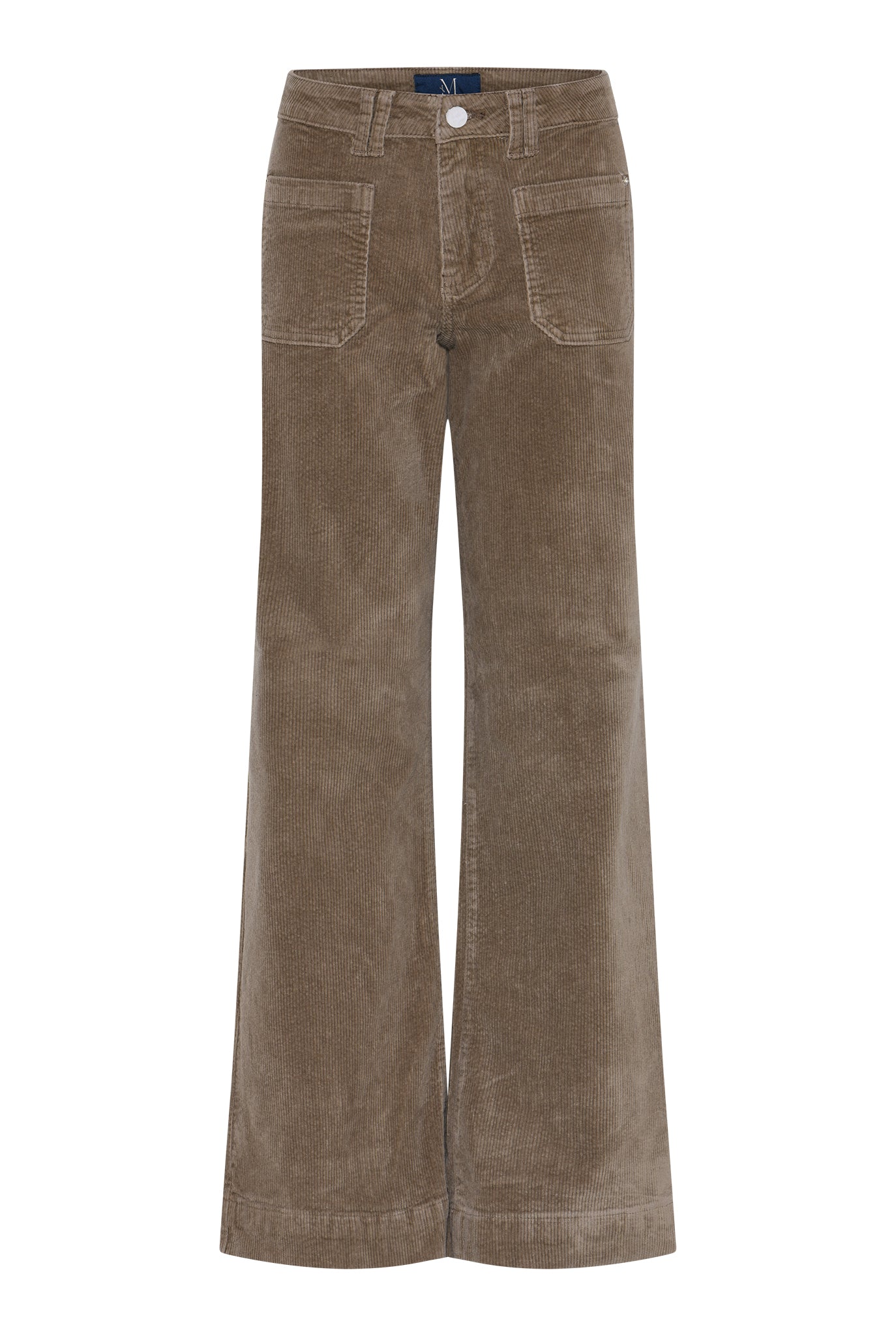 M JEANS New Tutti Wide 11W Corduroy Jeans CORD/FLØJL 136 FANGO