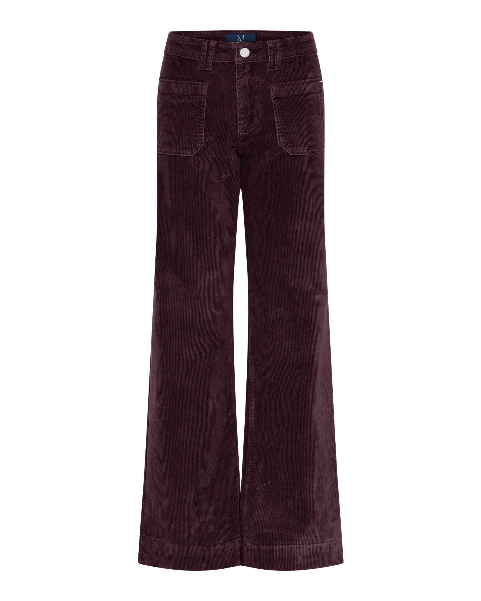 M JEANS New Tutti Wide 11W Corduroy Jeans CORD/FLØJL 400 BORDEAUX