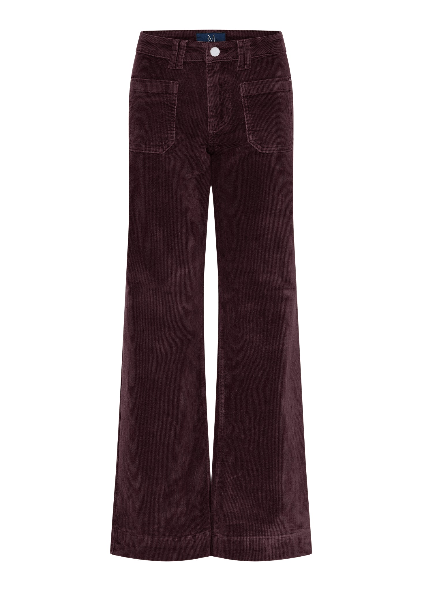M JEANS New Tutti Wide 11W Corduroy Jeans CORD/FLØJL 400 BORDEAUX
