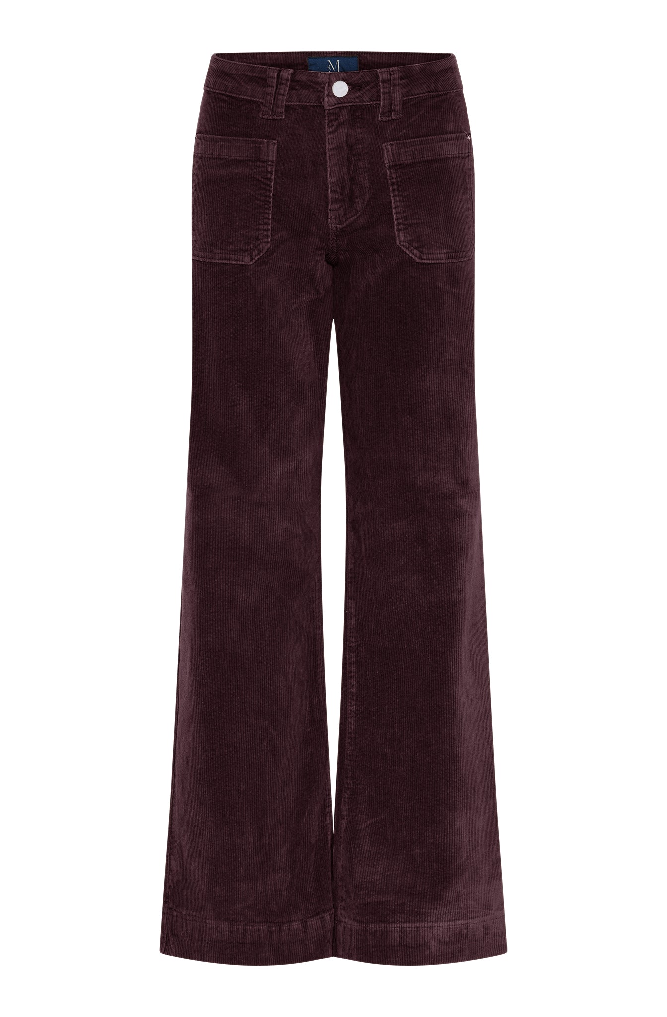 M JEANS New Tutti Wide 11W Corduroy Jeans CORD/FLØJL 400 BORDEAUX