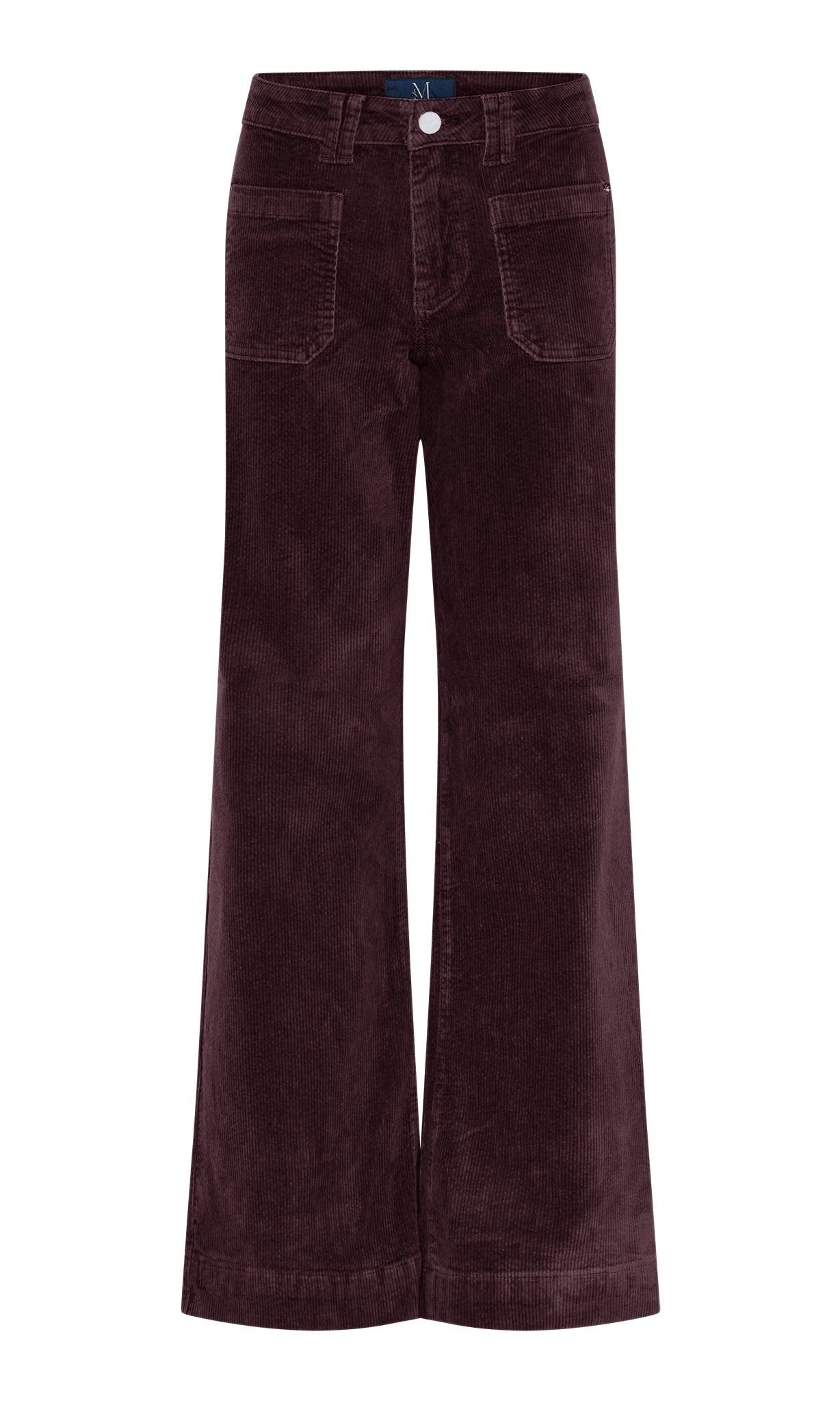 M JEANS New Tutti Wide 11W Corduroy Jeans CORD/FLØJL 400 BORDEAUX