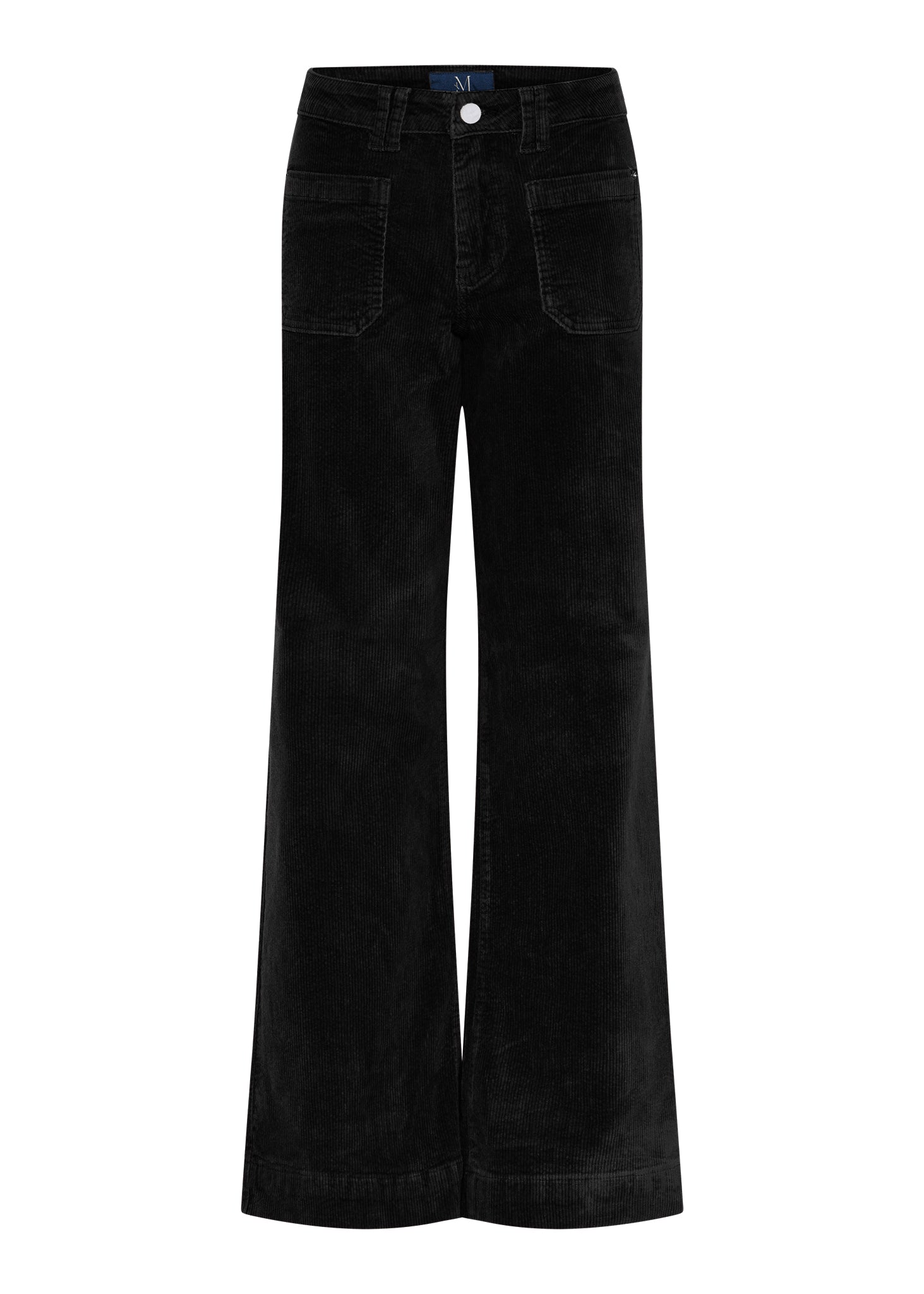 M JEANS New Tutti Wide 11W Corduroy Jeans CORD/FLØJL 80 BLACK