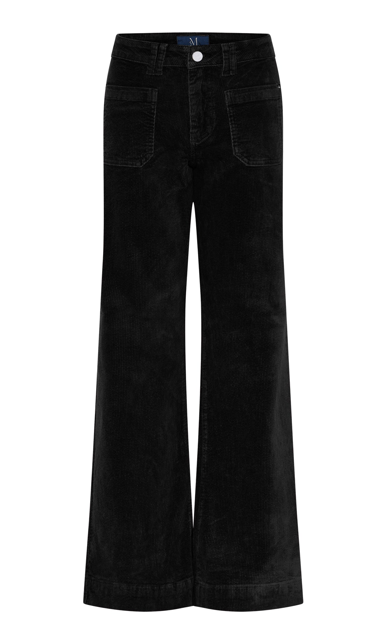 M JEANS New Tutti Wide 11W Corduroy Jeans CORD/FLØJL 80 BLACK