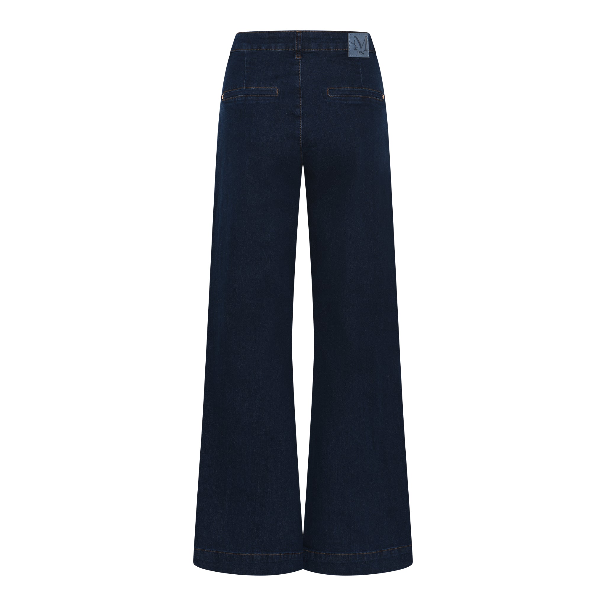 M JEANS NEW TUTTI WIDE DENIM JEANS DENIM/TWILL 96 DARK BLUE DENIM