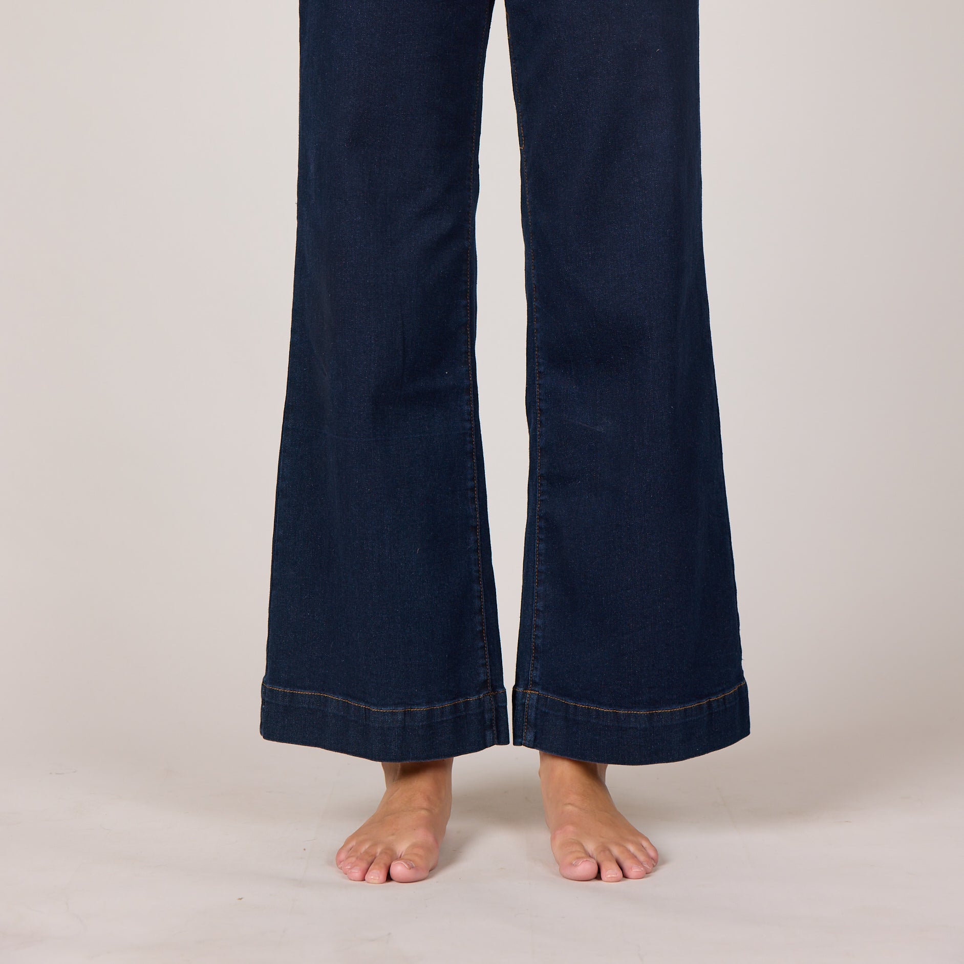 M JEANS New Tutti Wide Denim Jeans DENIM/TWILL 98 DARK BLUE