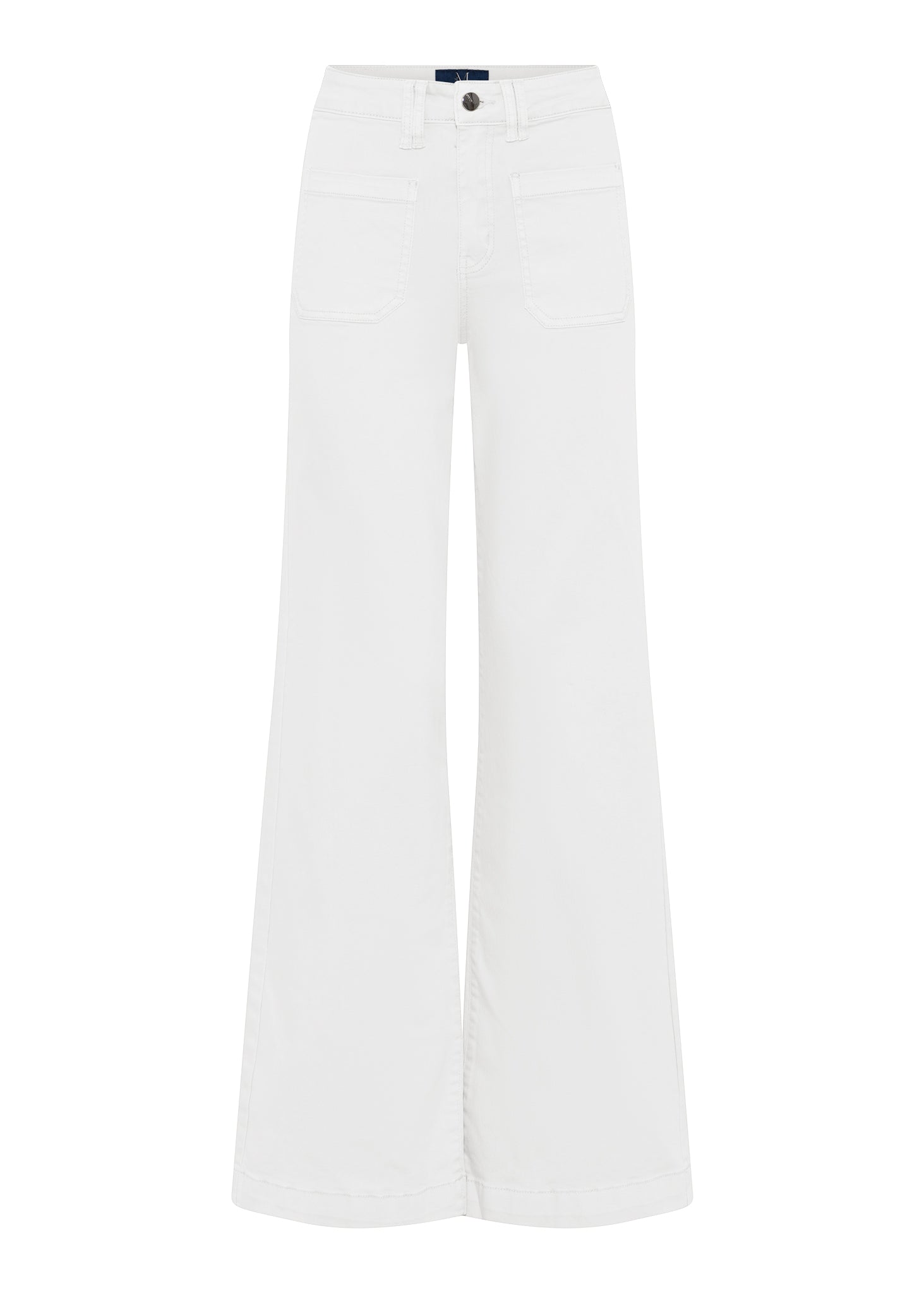 M JEANS New Tutti Wide Twill Jeans DENIM/TWILL 10 WHITE