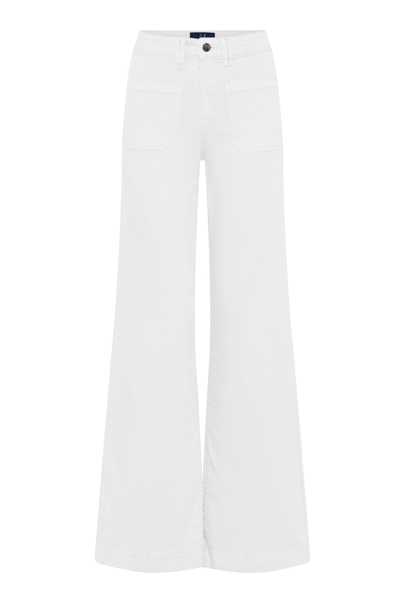 M JEANS New Tutti Wide Twill Jeans DENIM/TWILL 10 WHITE