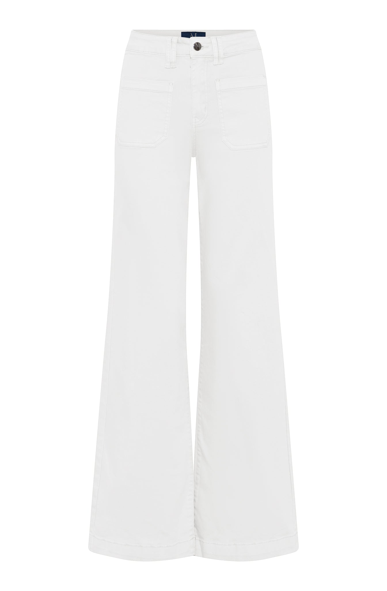 M JEANS New Tutti Wide Twill Jeans DENIM/TWILL 10 WHITE