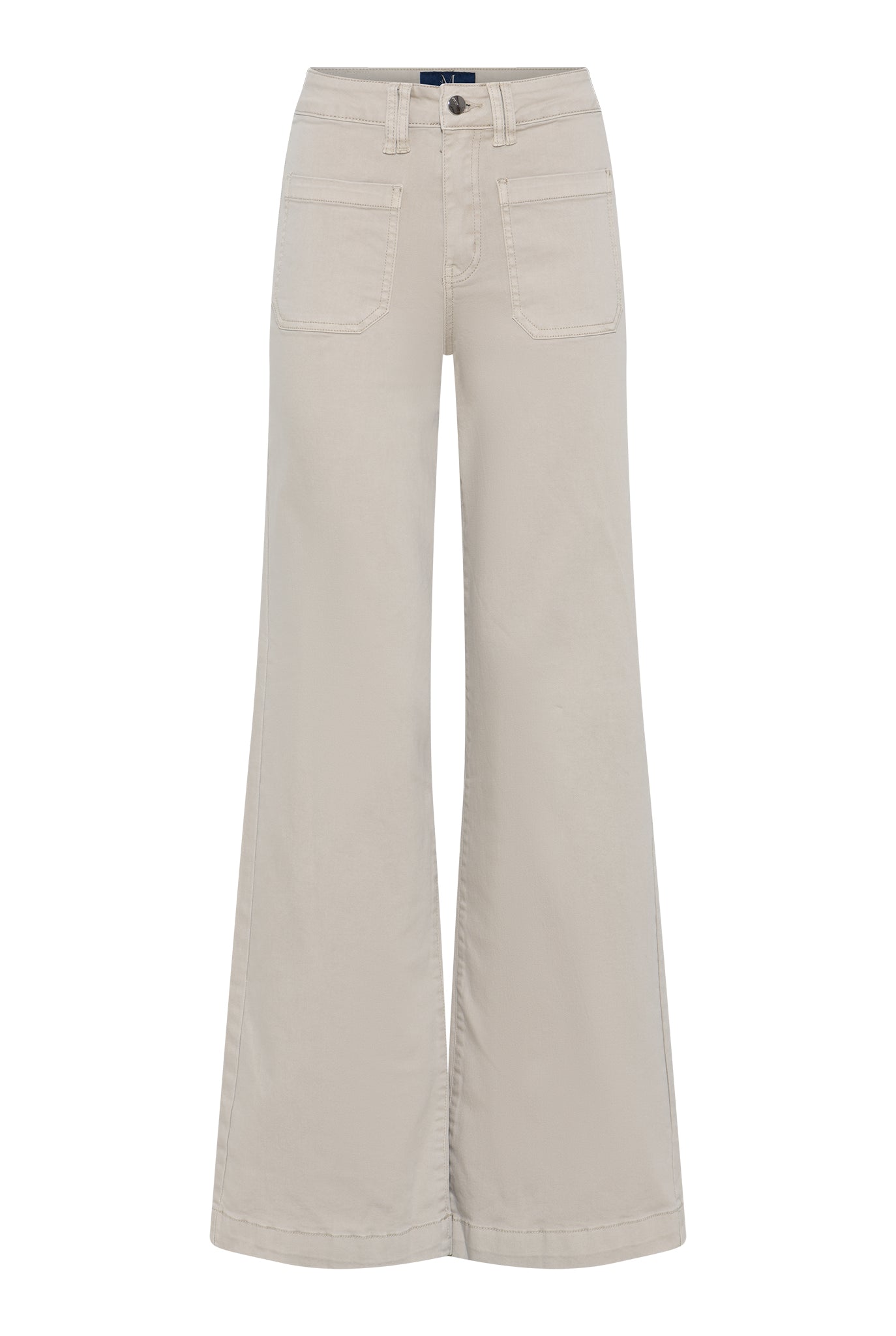 M JEANS New Tutti Wide Twill Jeans DENIM/TWILL 27 SAND