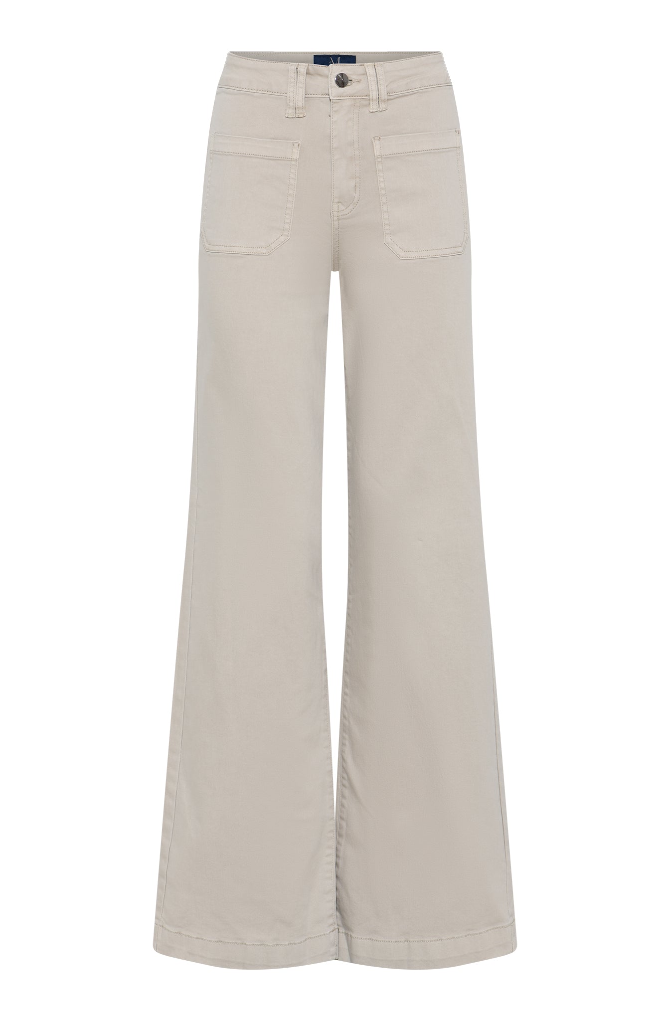 M JEANS New Tutti Wide Twill Jeans DENIM/TWILL 27 SAND