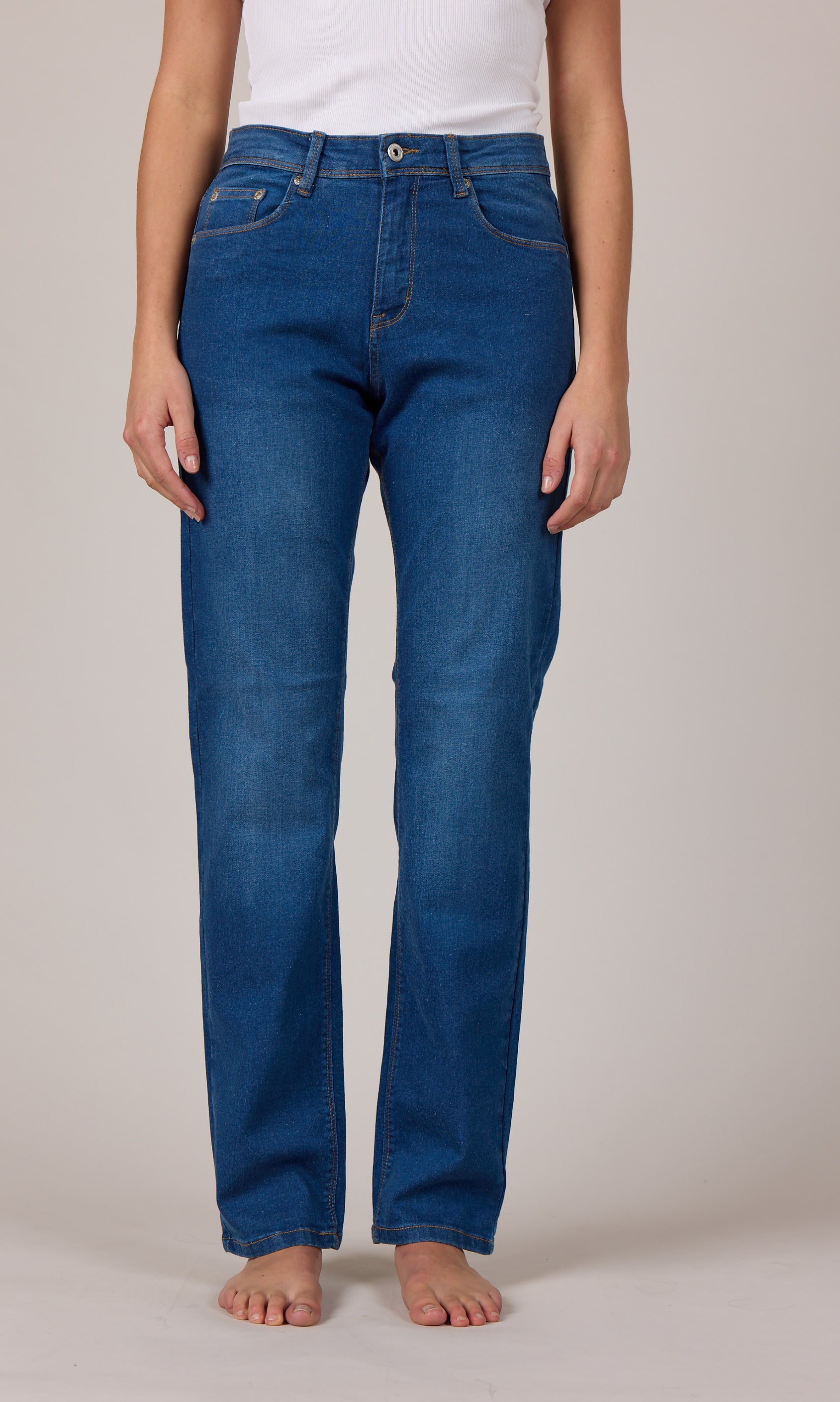 MARC LAUGE Normal Fit Denim Jeans DENIM/TWILL 93 CLASSIC BLUE DENIM