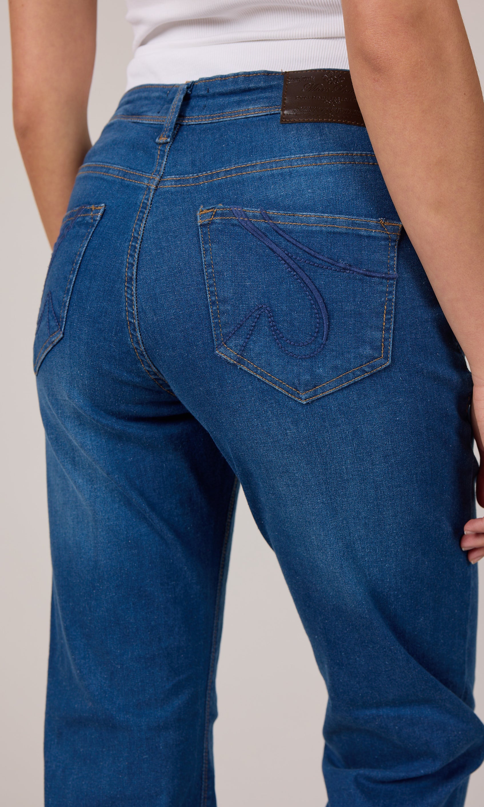 MARC LAUGE Normal Fit Denim Jeans DENIM/TWILL 93 CLASSIC BLUE DENIM