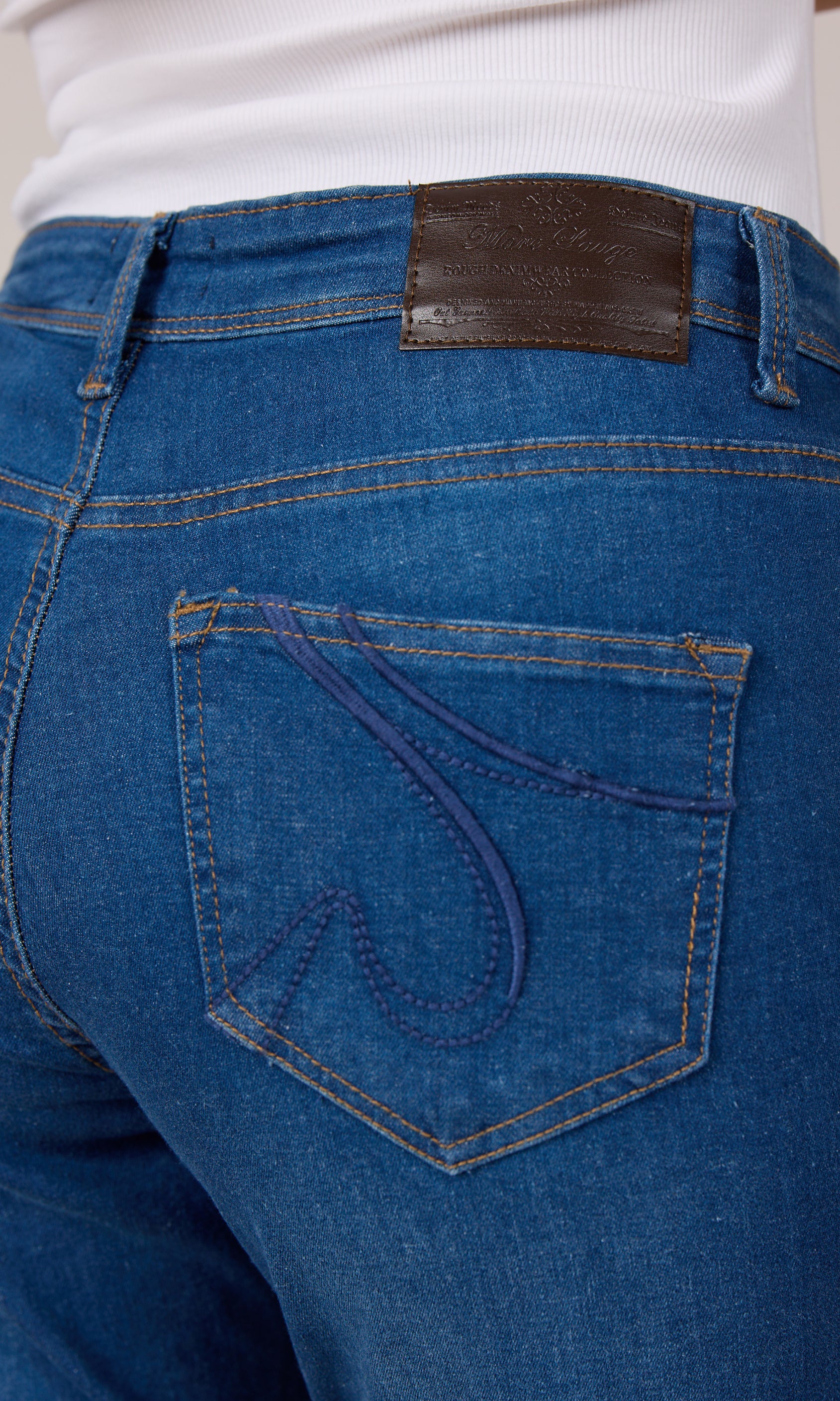 MARC LAUGE Normal Fit Denim Jeans DENIM/TWILL 93 CLASSIC BLUE DENIM