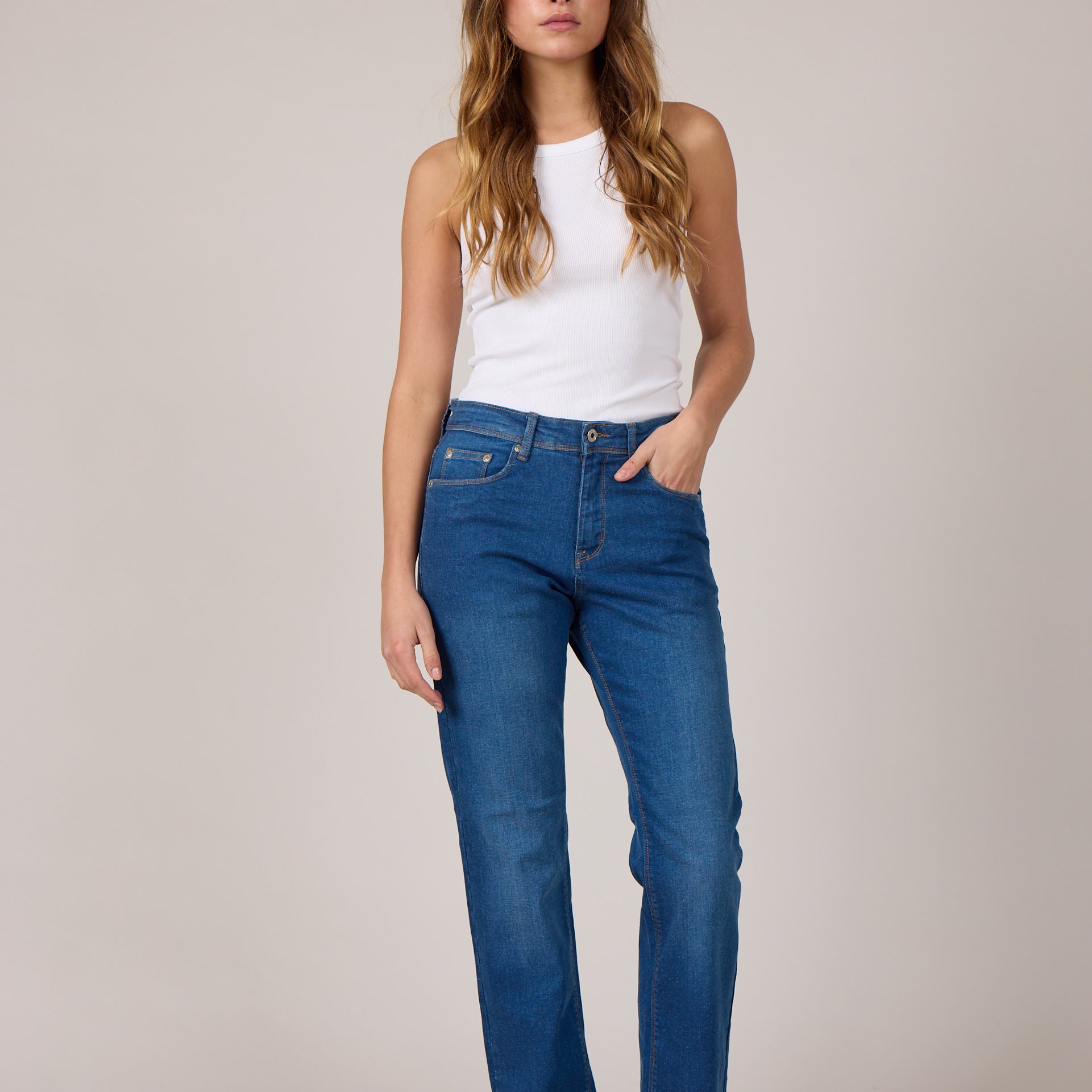 MARC LAUGE NORMAL FIT DENIM JEANS DENIM/TWILL 93 CLASSIC BLUE DENIM