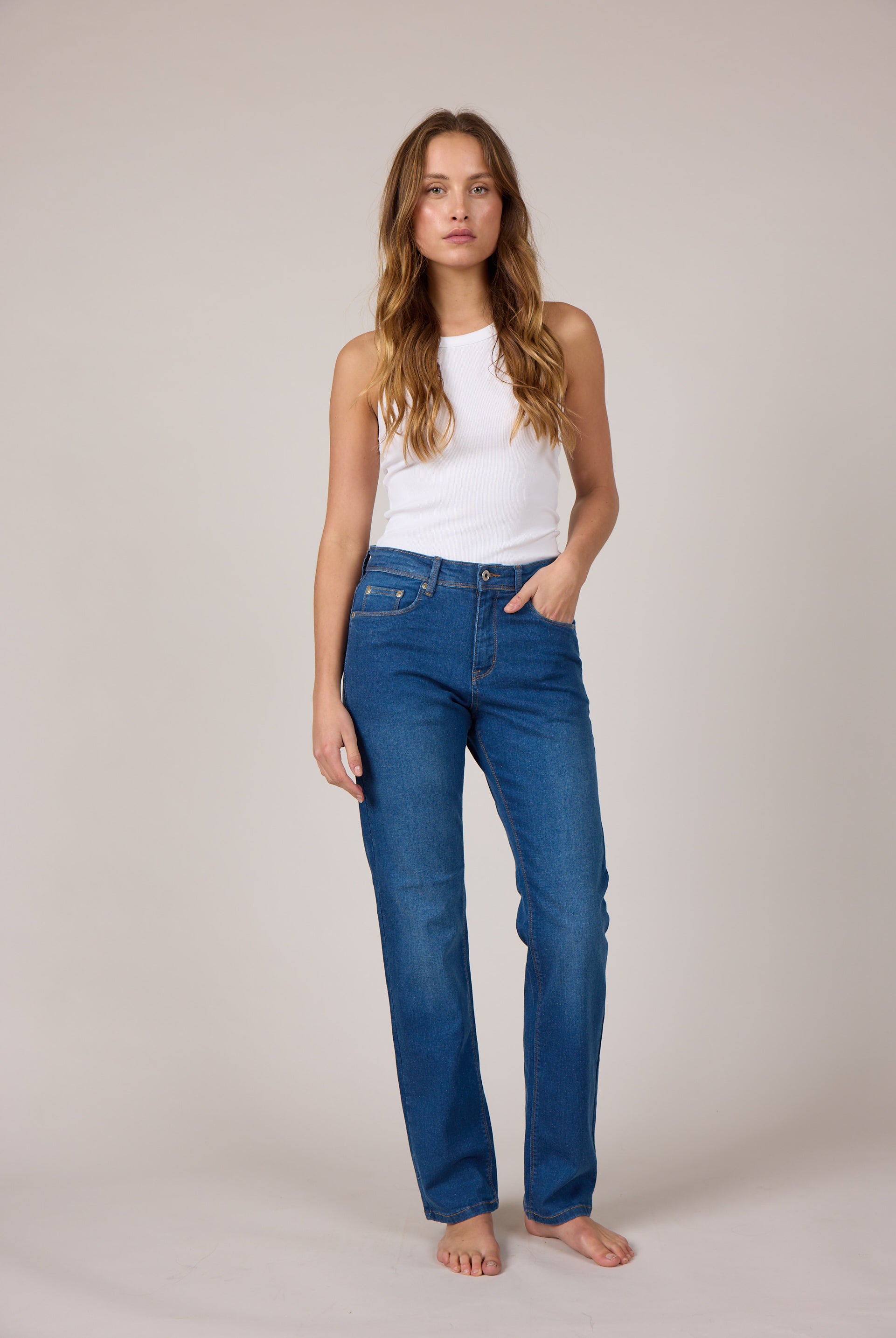 MARC LAUGE NORMAL FIT DENIM JEANS DENIM/TWILL 93 CLASSIC BLUE DENIM