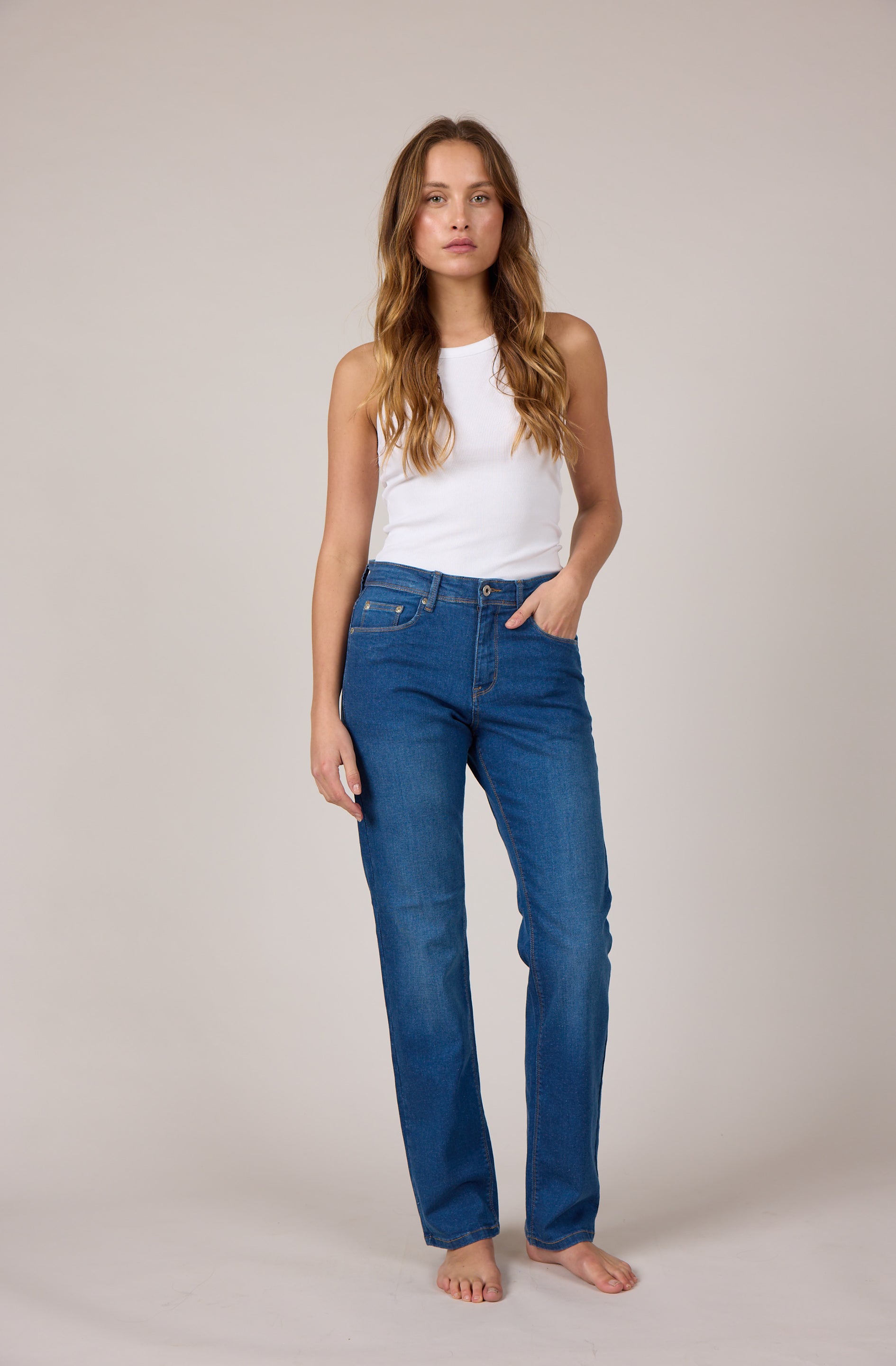 MARC LAUGE Normal Fit Denim Jeans DENIM/TWILL 93 CLASSIC BLUE DENIM