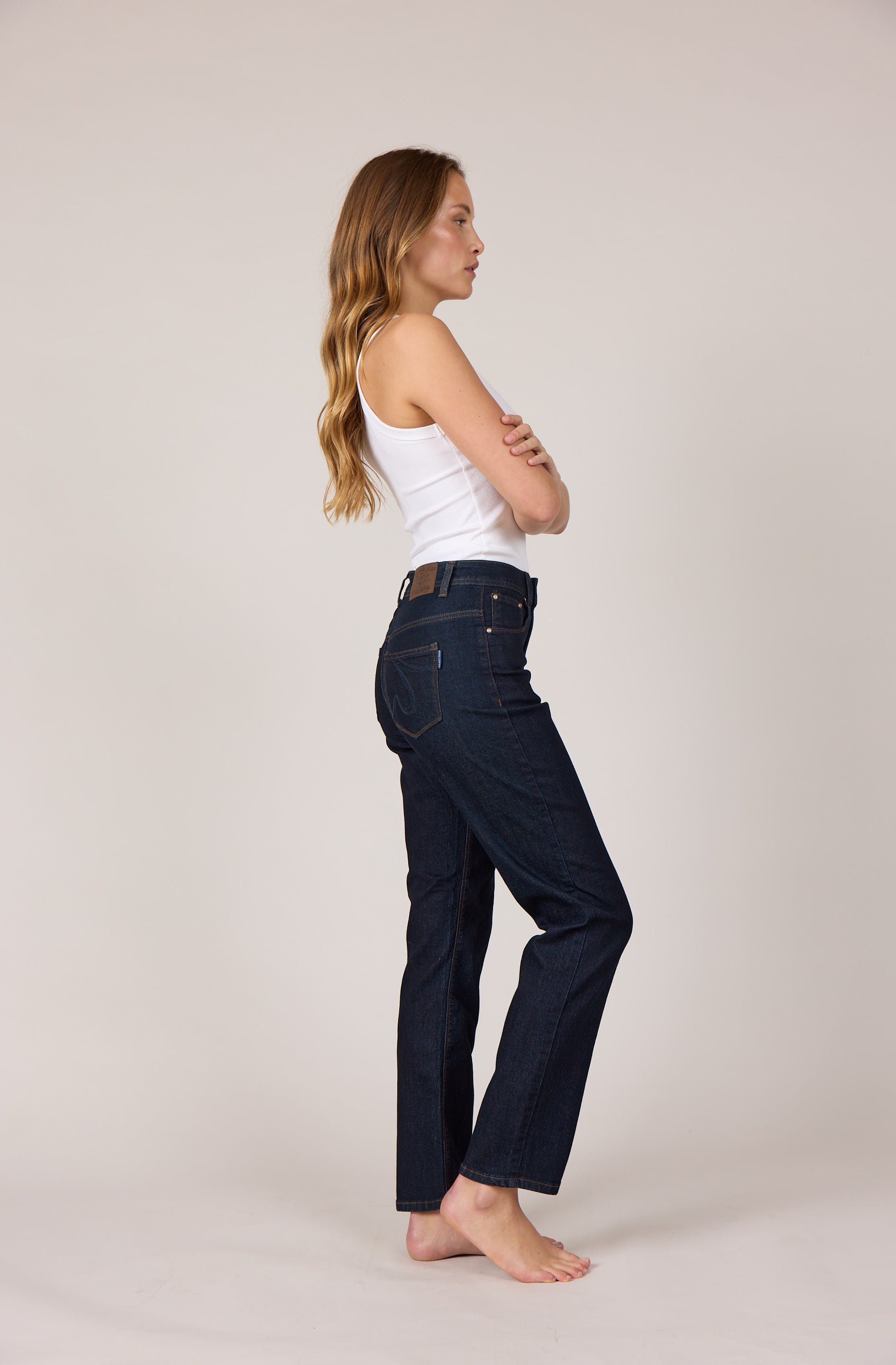 MARC LAUGE Normal Fit Denim Jeans DENIM/TWILL 98 DARK BLUE