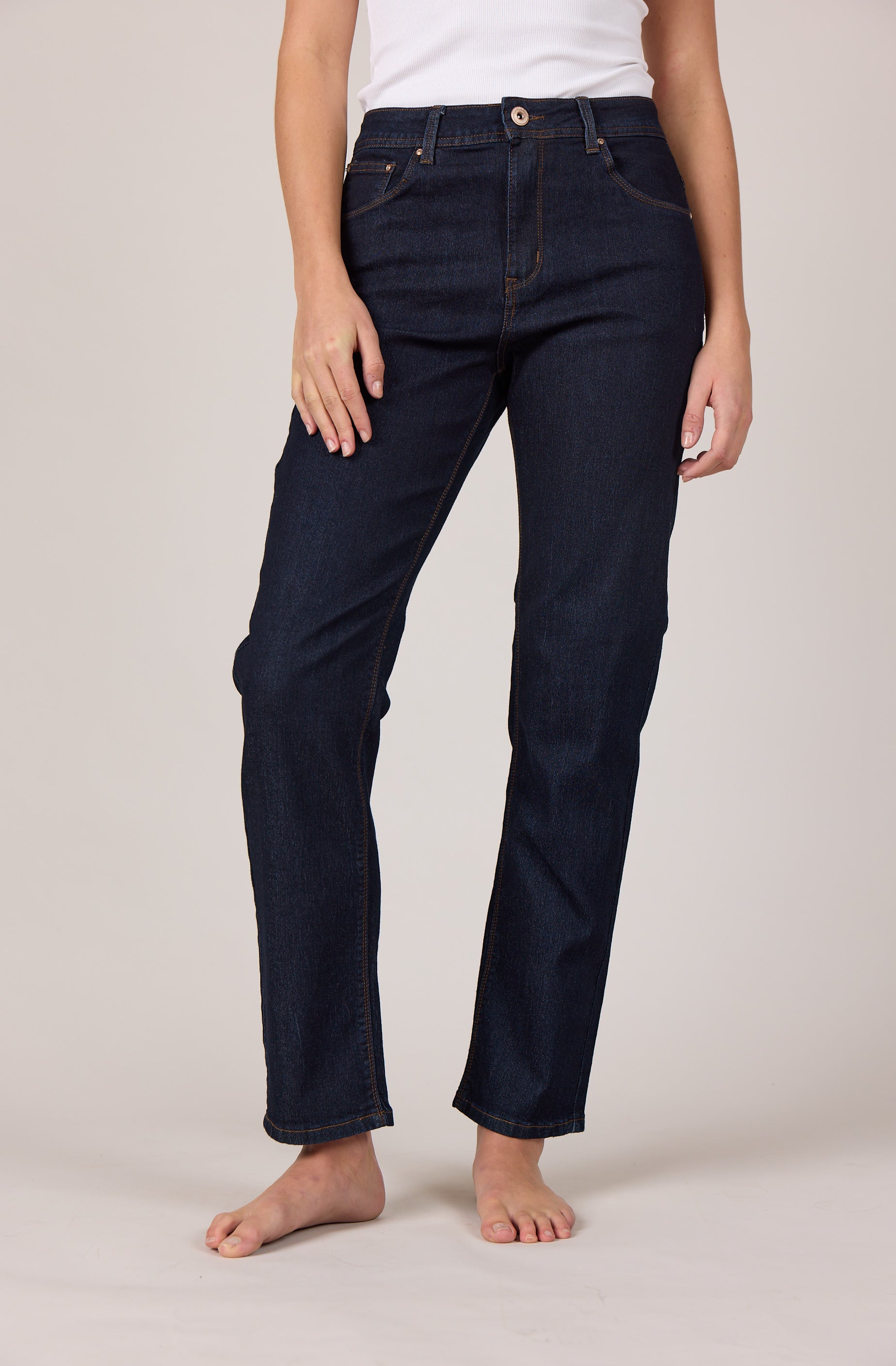 MARC LAUGE Normal Fit Denim Jeans DENIM/TWILL 98 DARK BLUE