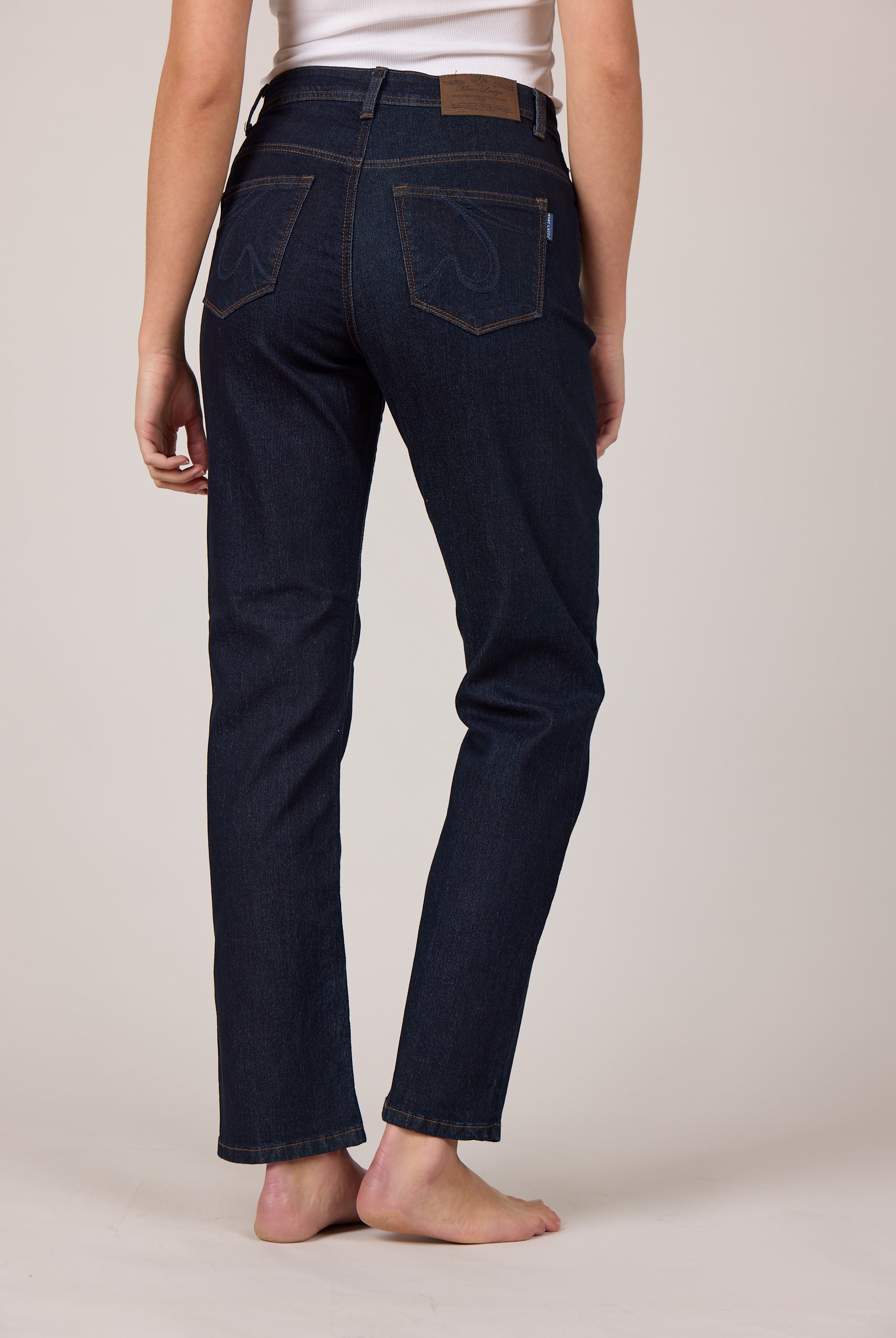 MARC LAUGE NORMAL FIT DENIM JEANS DENIM/TWILL 98 DARK BLUE