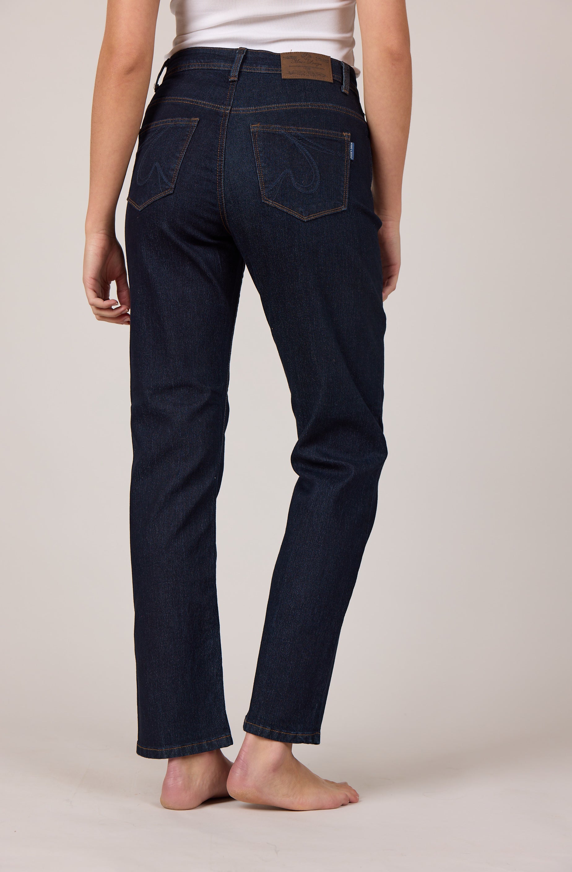 MARC LAUGE Normal Fit Denim Jeans DENIM/TWILL 98 DARK BLUE