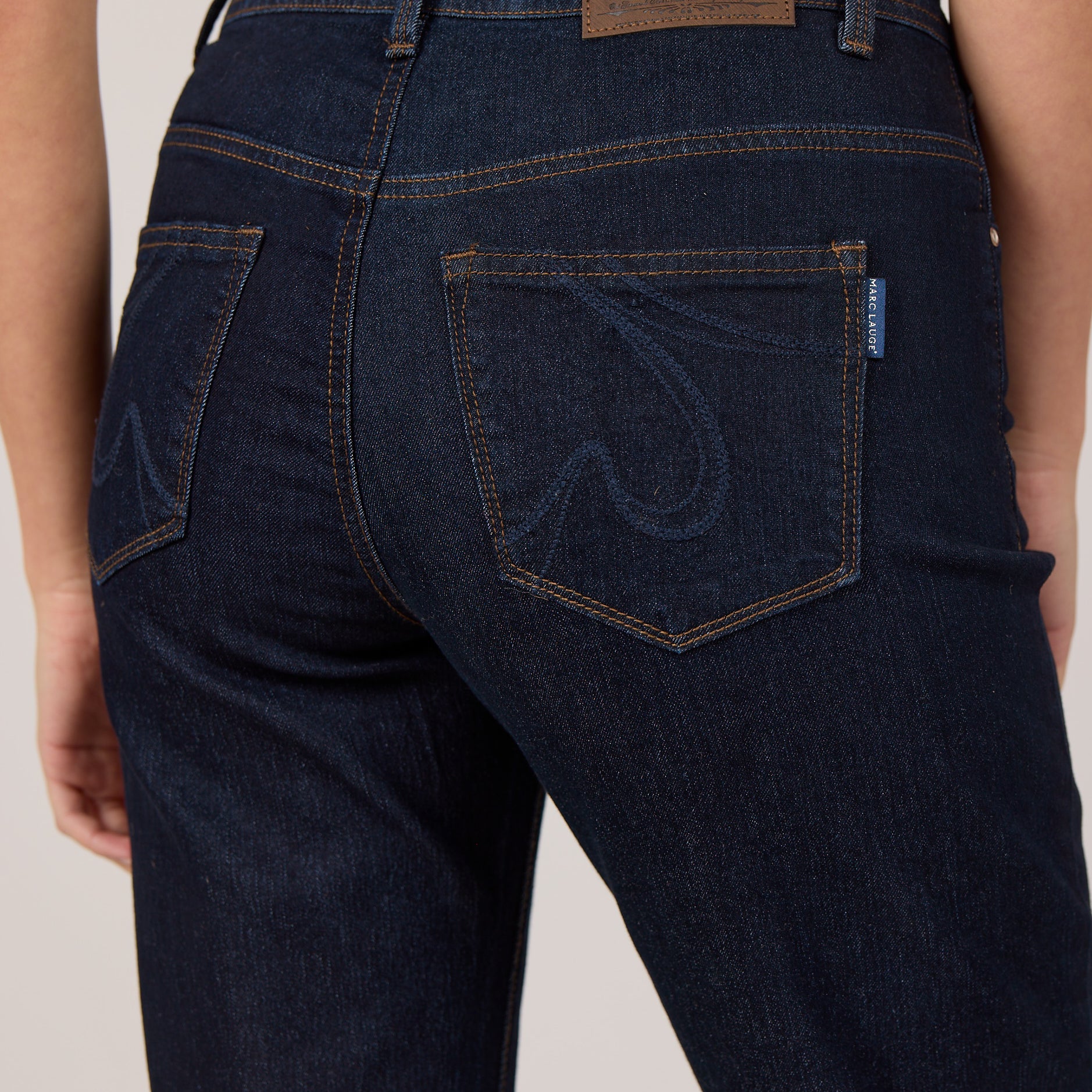 MARC LAUGE NORMAL FIT DENIM JEANS DENIM/TWILL 98 DARK BLUE