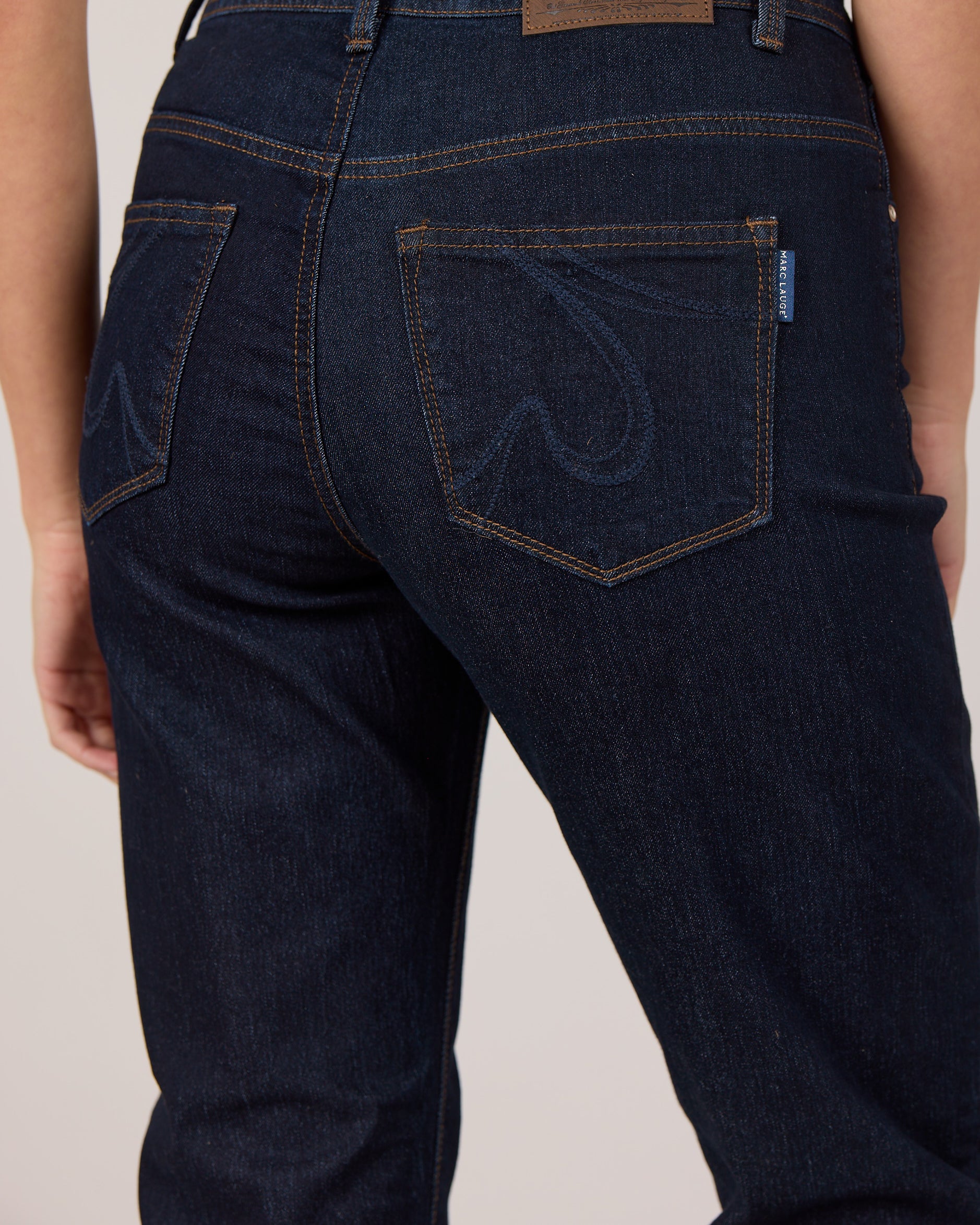 MARC LAUGE Normal Fit Denim Jeans DENIM/TWILL 98 DARK BLUE