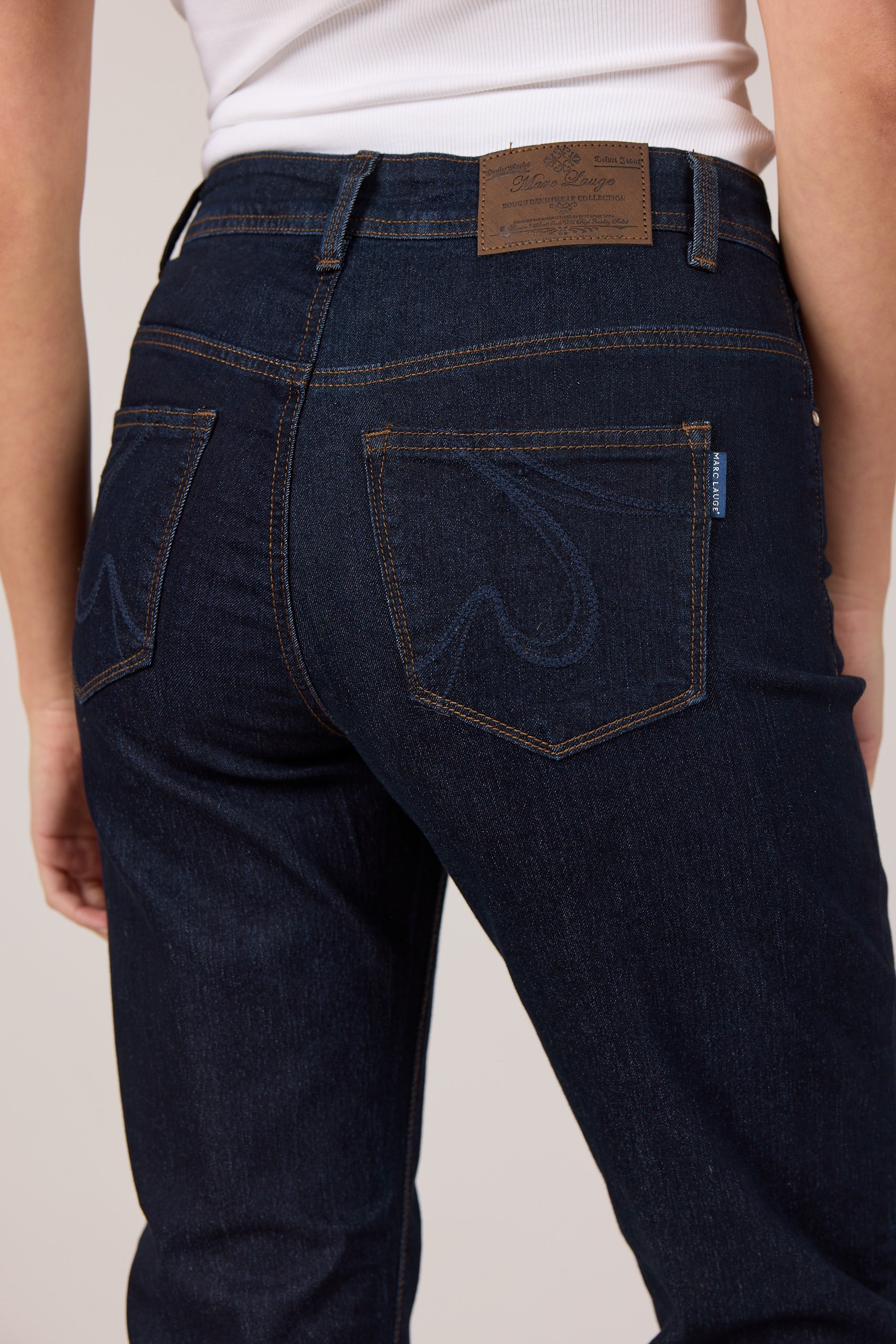 MARC LAUGE NORMAL FIT DENIM JEANS DENIM/TWILL 98 DARK BLUE